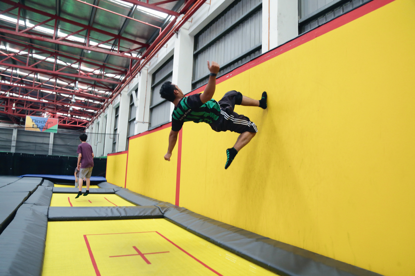 Inside Jump Street Trampoline Park Kuala Lumpur