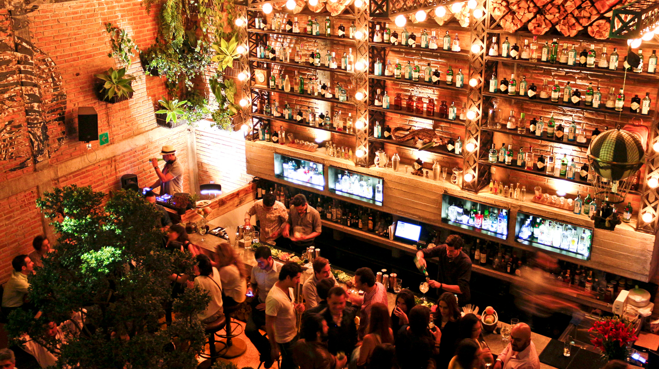 Gin Gin Bars in Roma, Mexico City