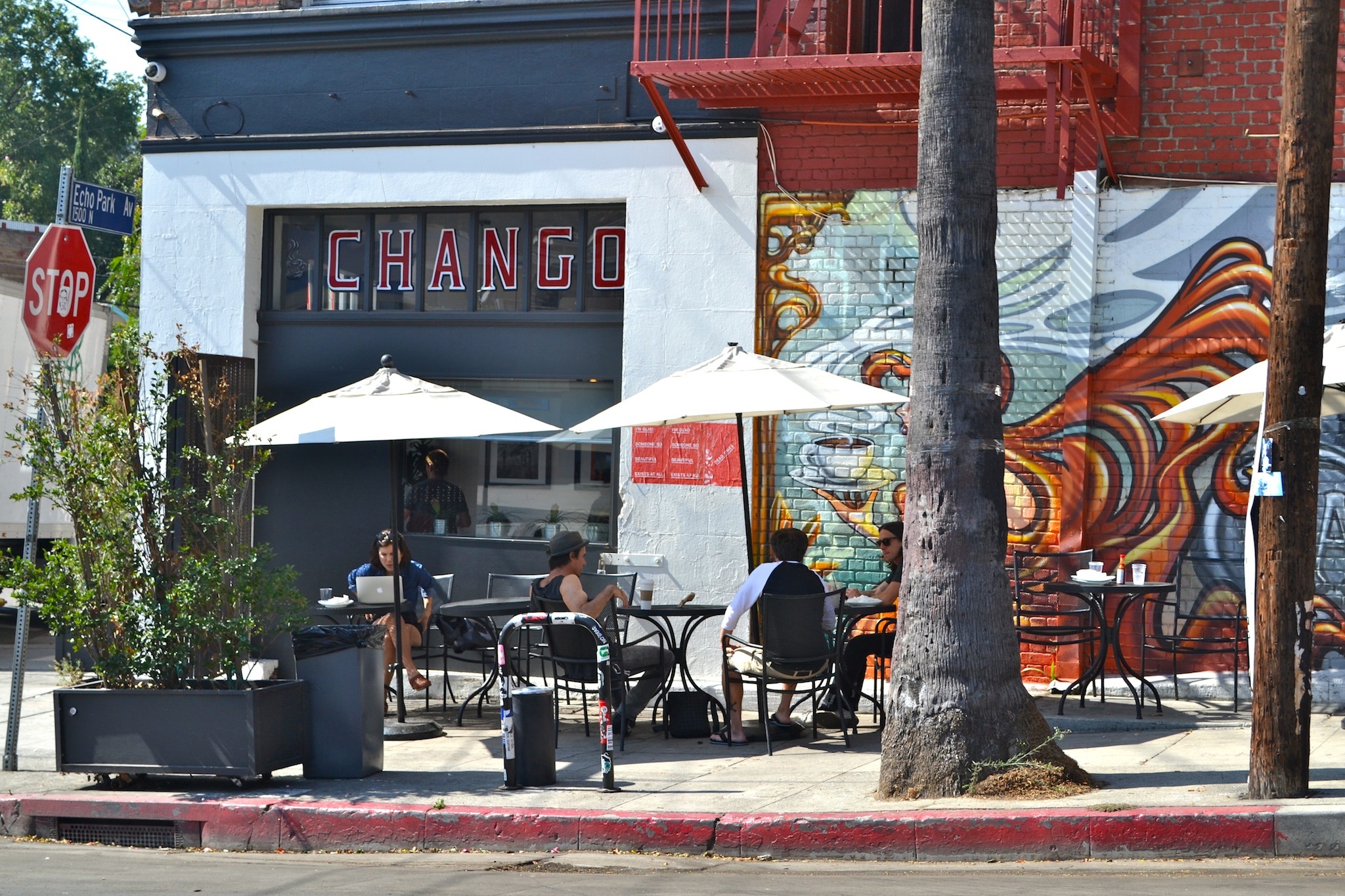 Chango Coffee House Restaurants in Echo Park, Los Angeles