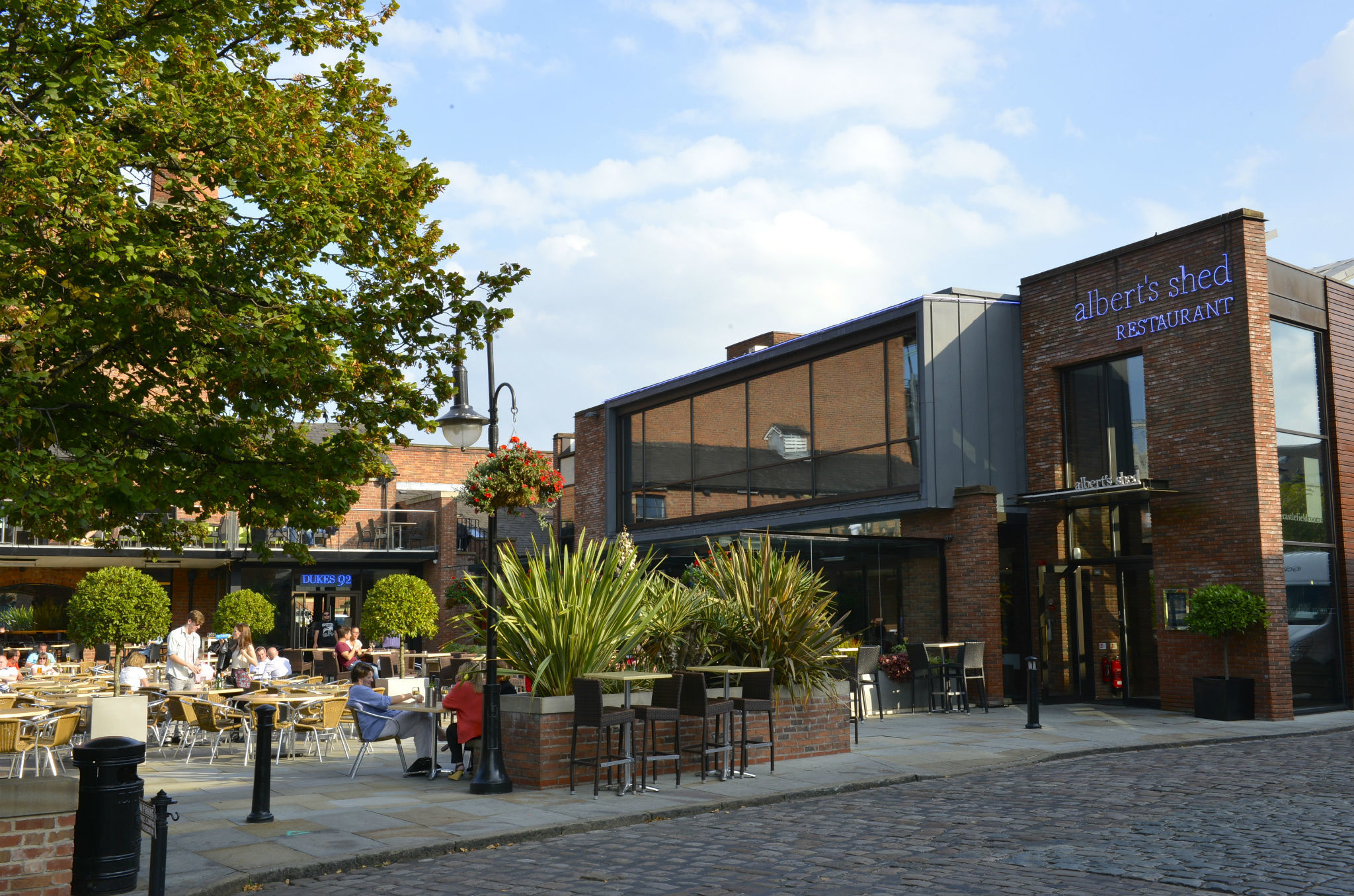 Albert's Shed Restaurants in Manchester