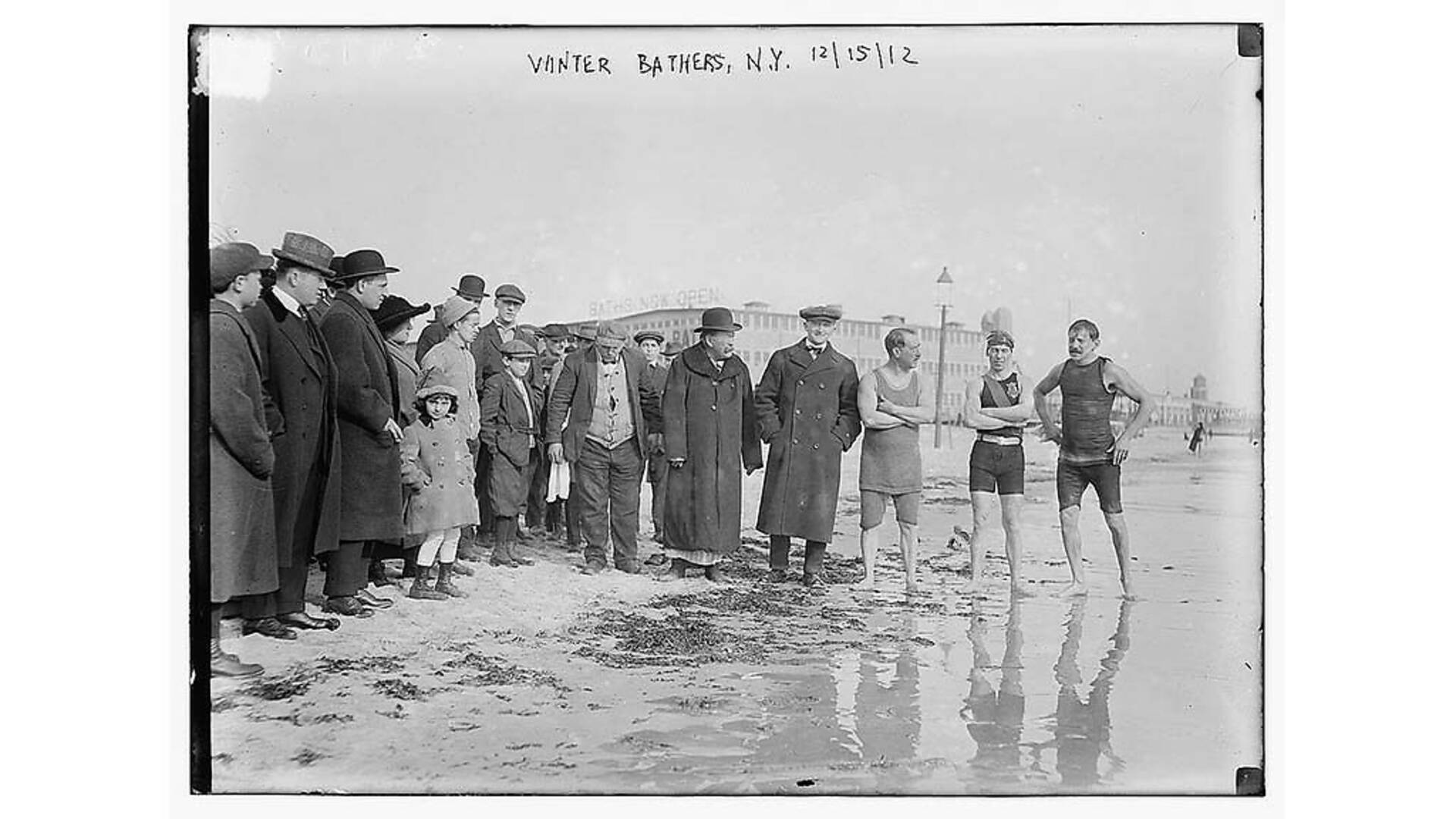 Vintage photos of the New Year’s Day Polar Bear Plunge