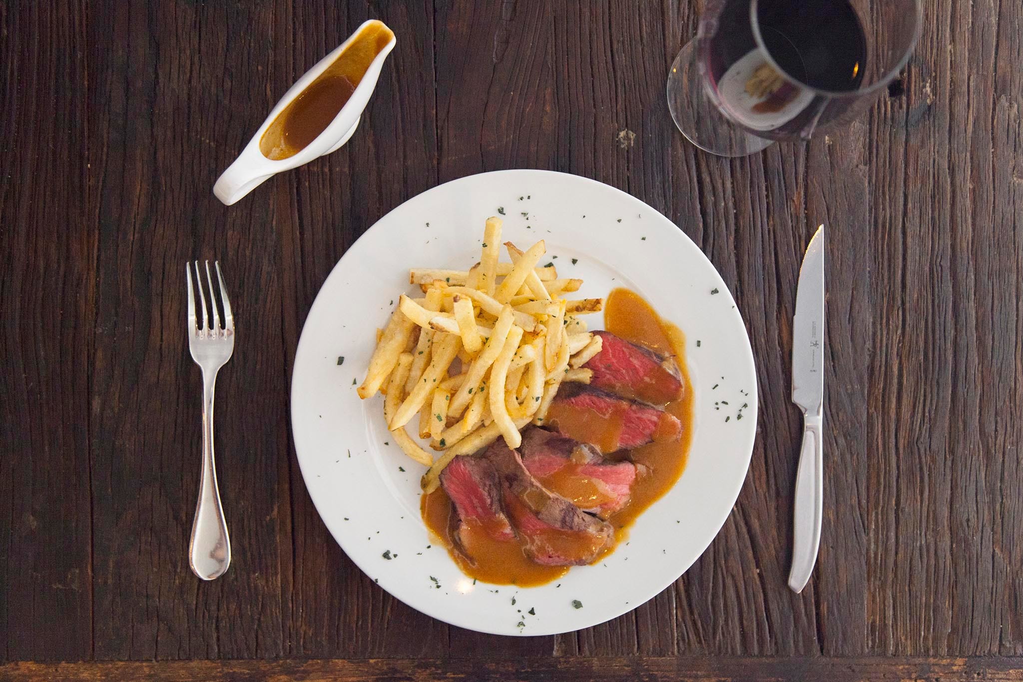 The best steak frites dishes in Los Angeles