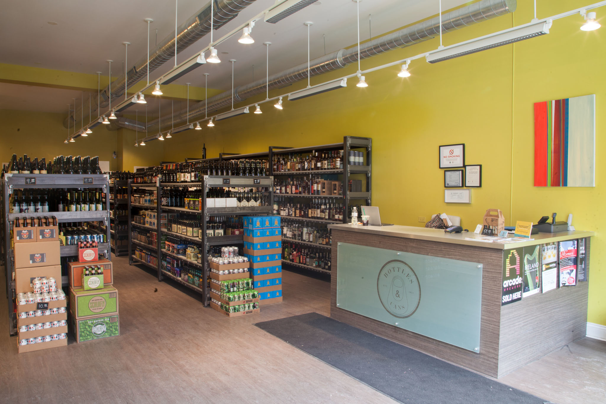 Bottles and Cans Shopping in North Center, Chicago