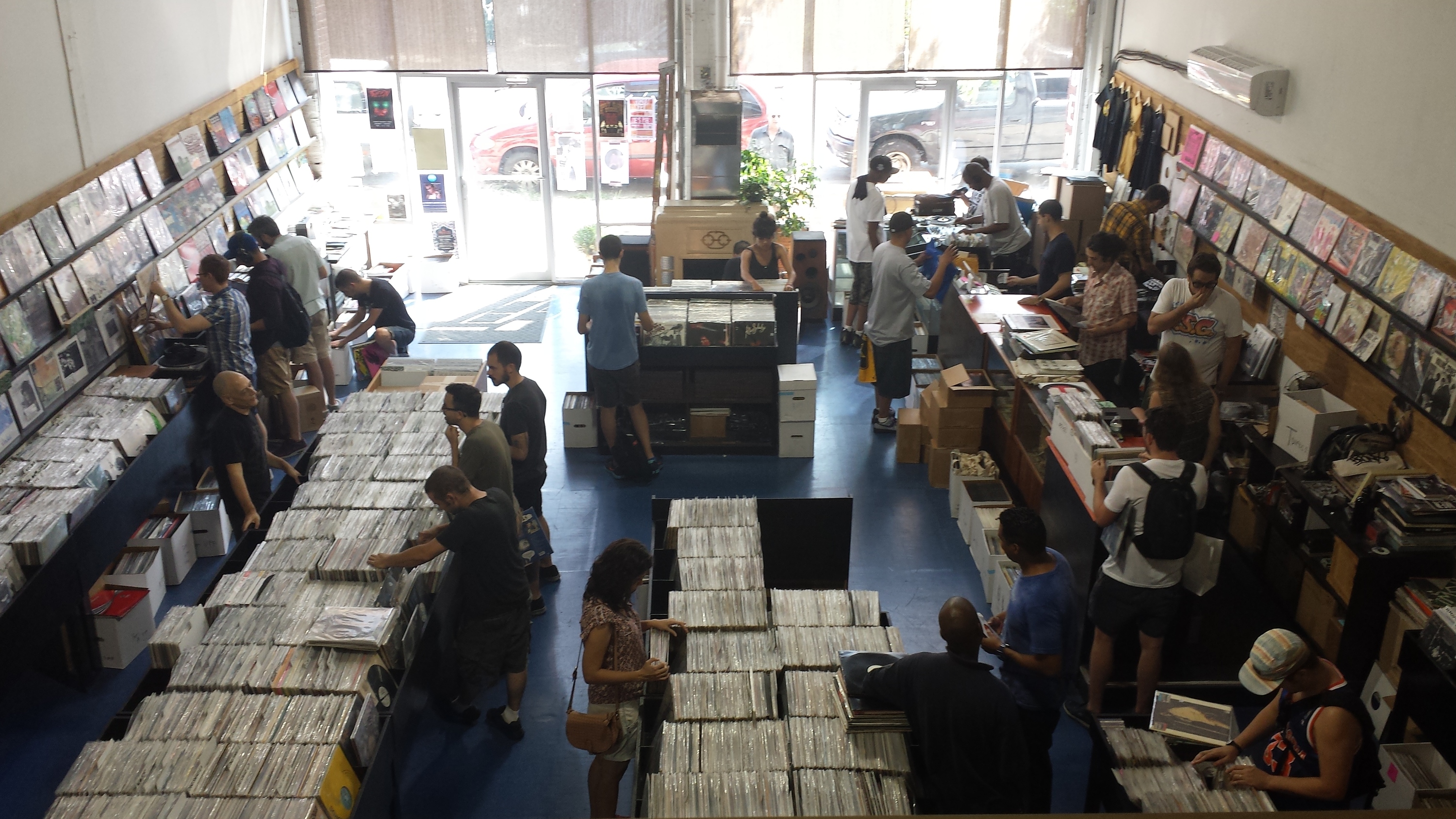 Academy Record Annex Shopping in Greenpoint, New York
