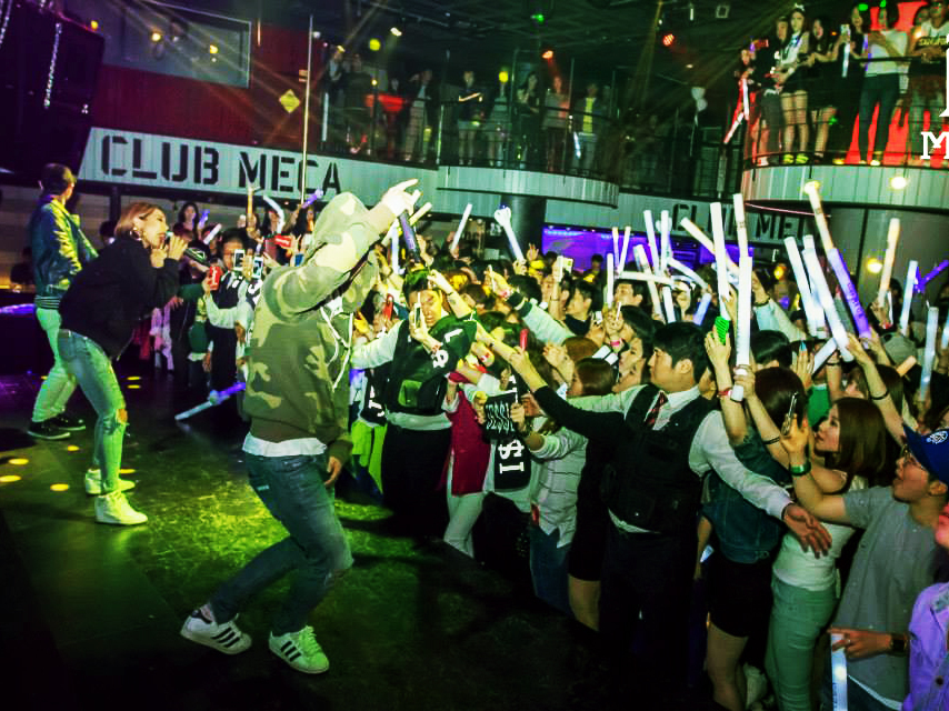 Meca Clubs in Itaewon, Seoul