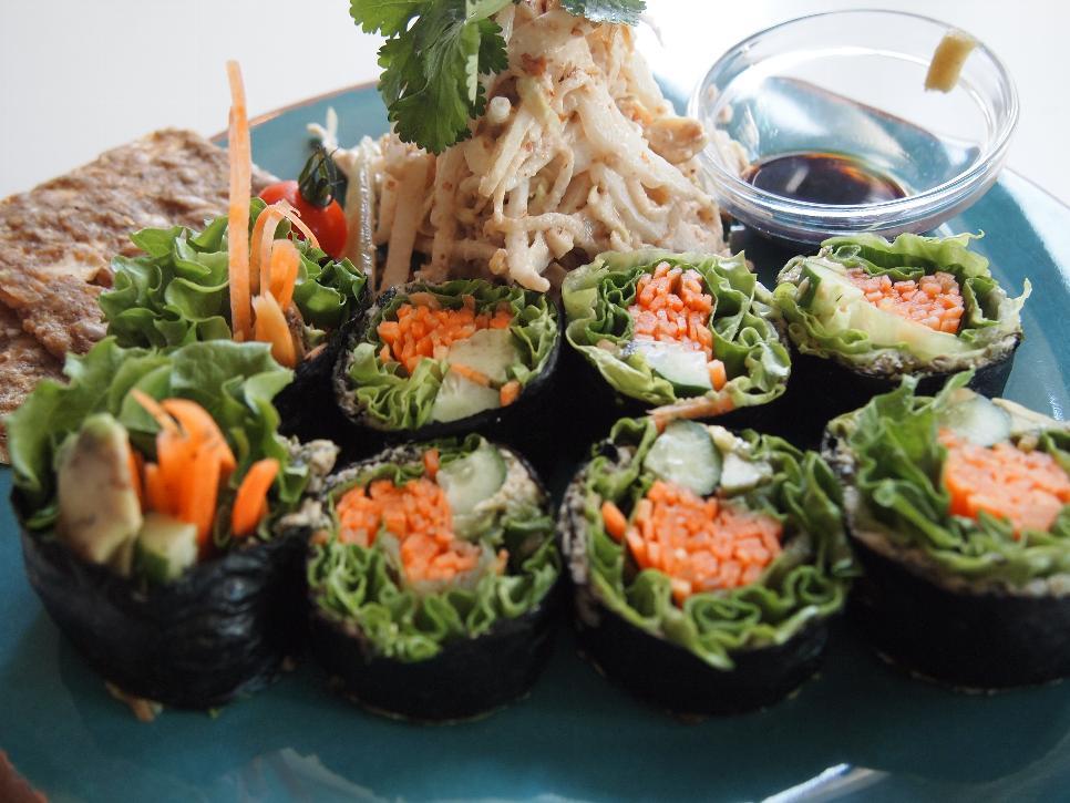 Rainbow Raw Food Restaurants in Ebisu, Tokyo