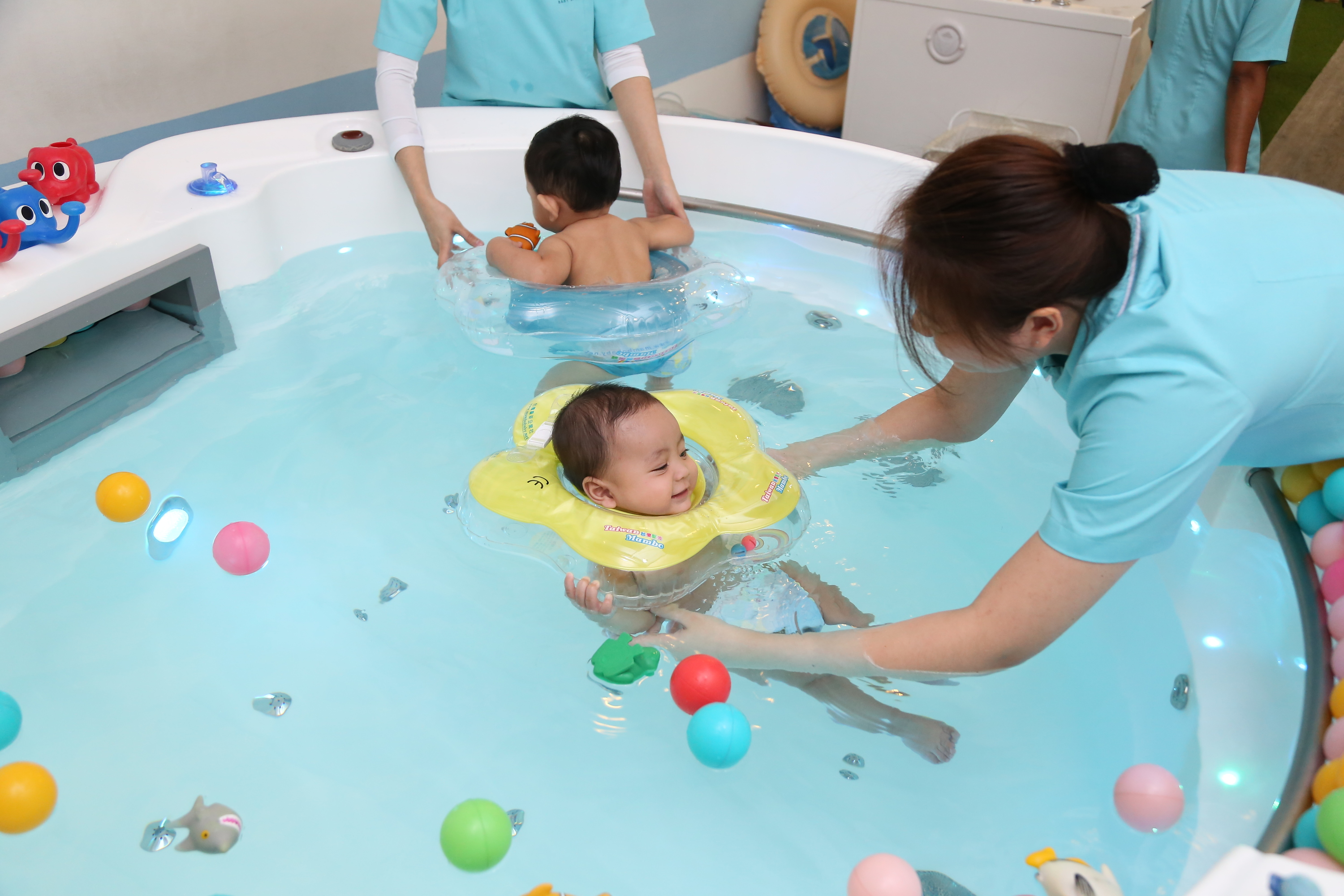 Inside Hippopo Baby Spa & Wellness