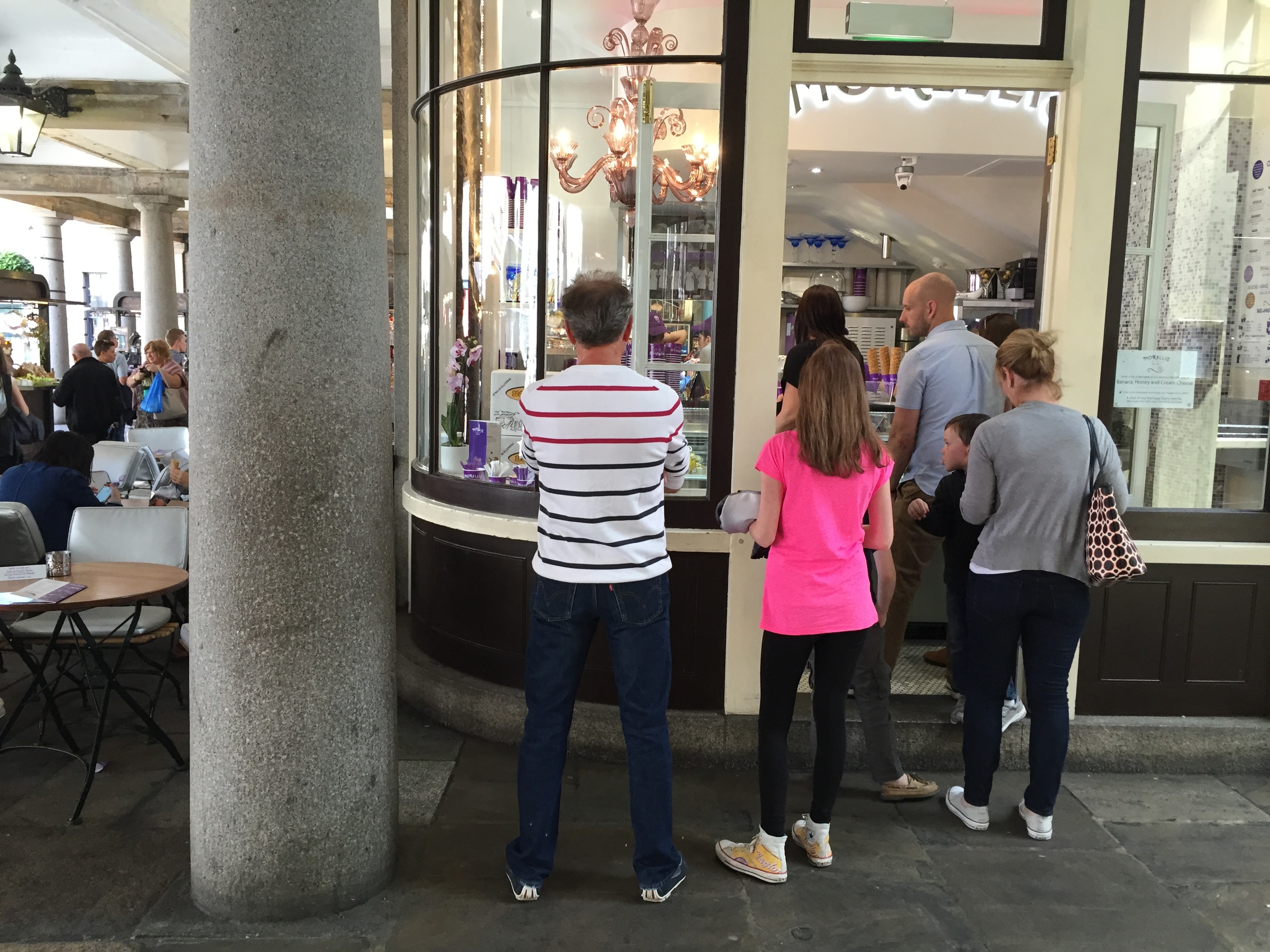 Morelli's Gelato Restaurants in Covent Garden, London