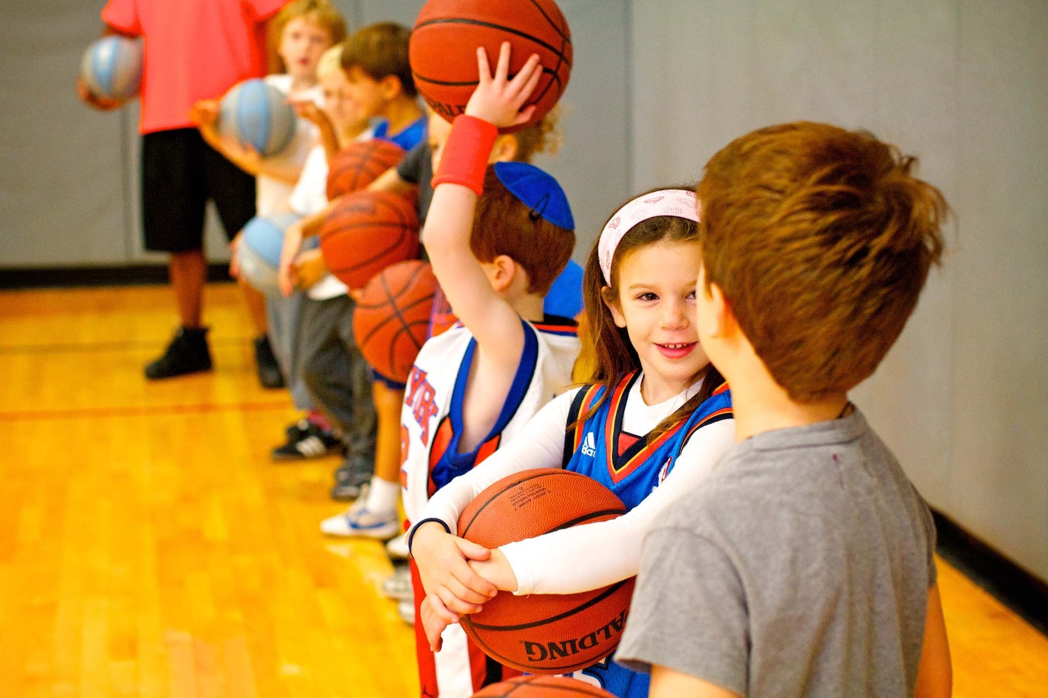 Basketball camps for tykes, kids and tweens in New York City