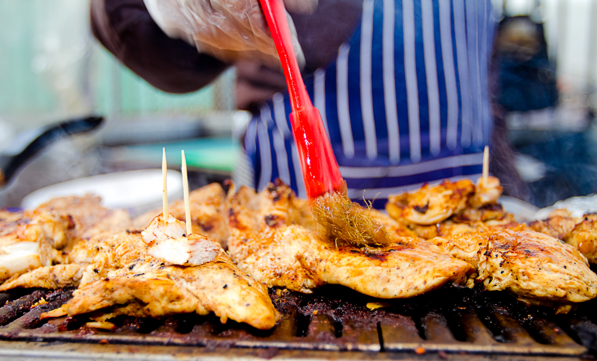 Notting Hill Carnival Food Stalls