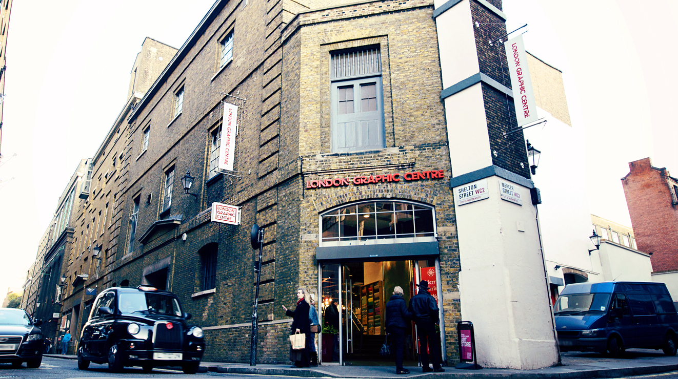 London Graphic Centre Shopping in Covent Garden, London