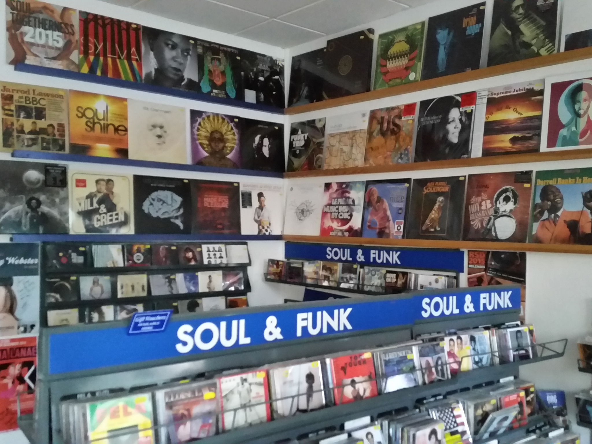 Soul Brother Records Shopping in Putney, London