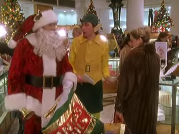 Films not to watch when working as Santa Claus