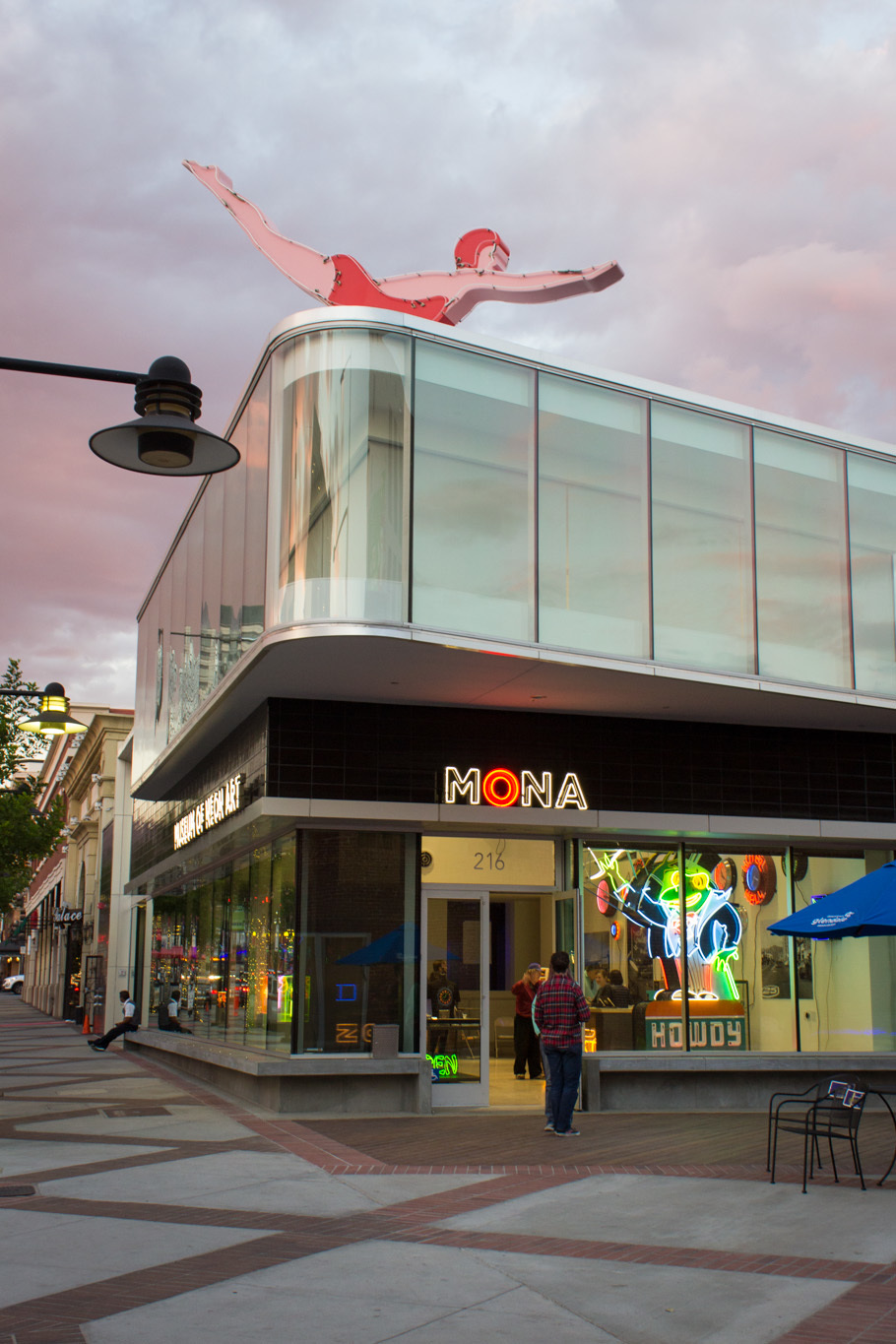 Here's a look inside the almostfinished Museum of Neon Art