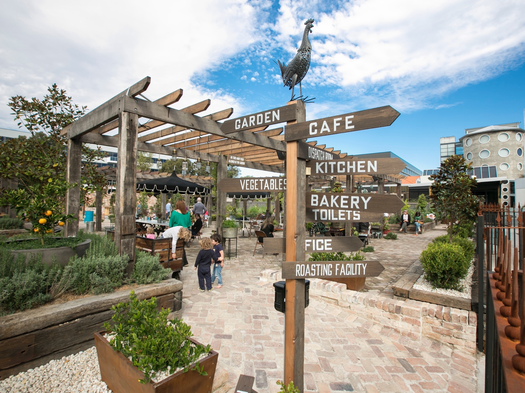 The Grounds of Alexandria Restaurants in Alexandria, Sydney