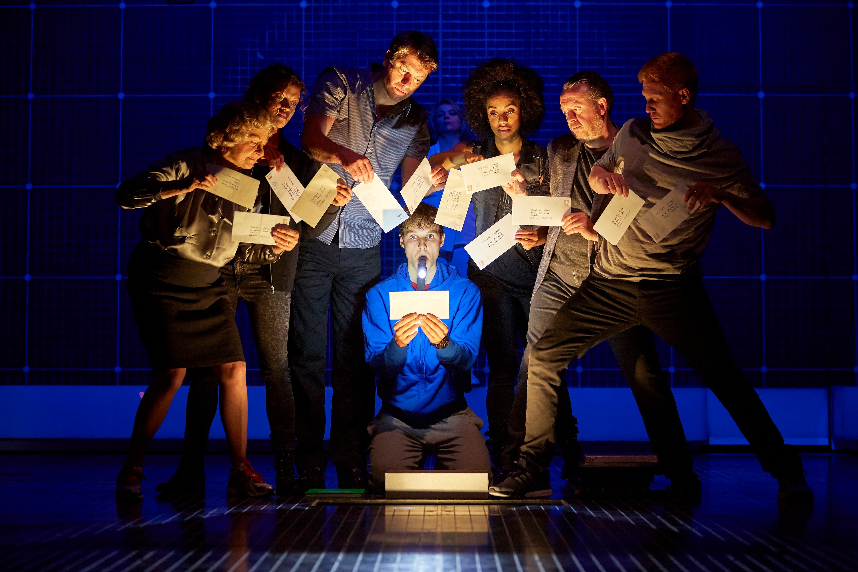 The Curious Incident of the Dog in the NightTime Theatre in London