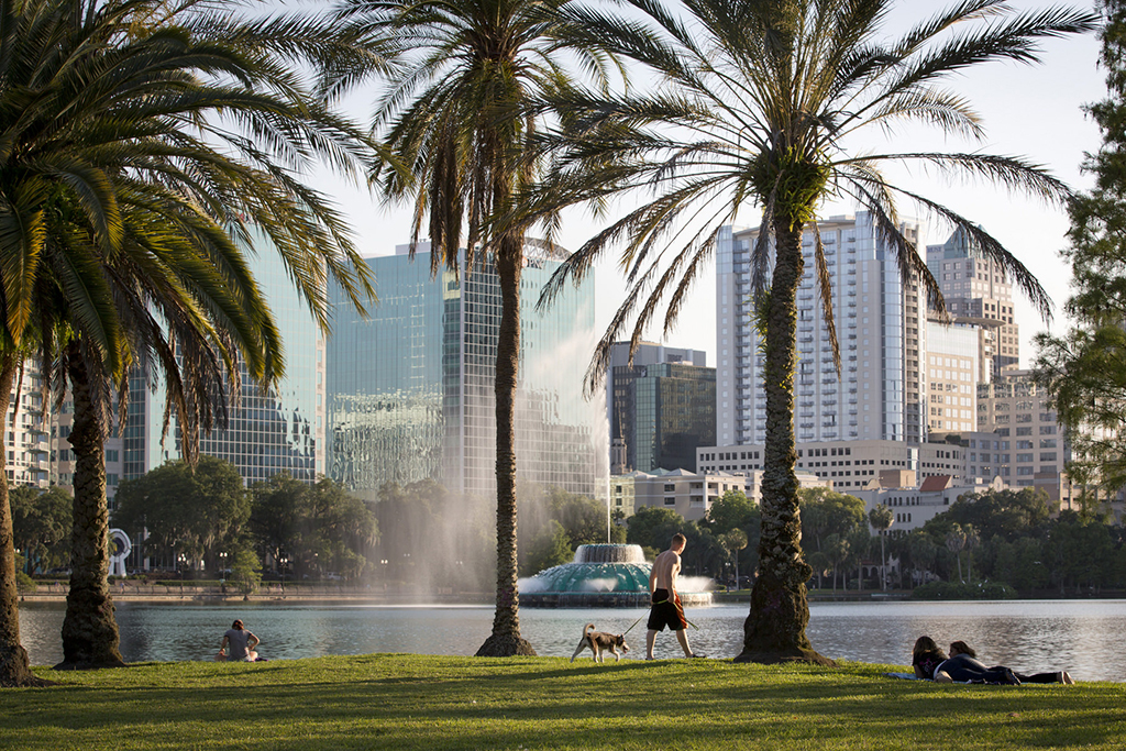 Lake Eola Fountain