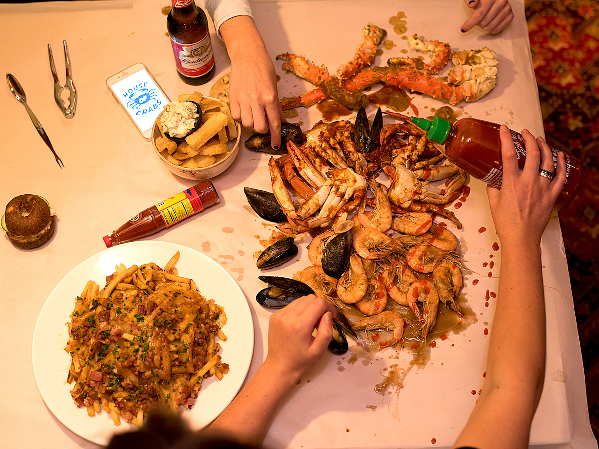 Endless Bags at House of Crabs Restaurants in Sydney