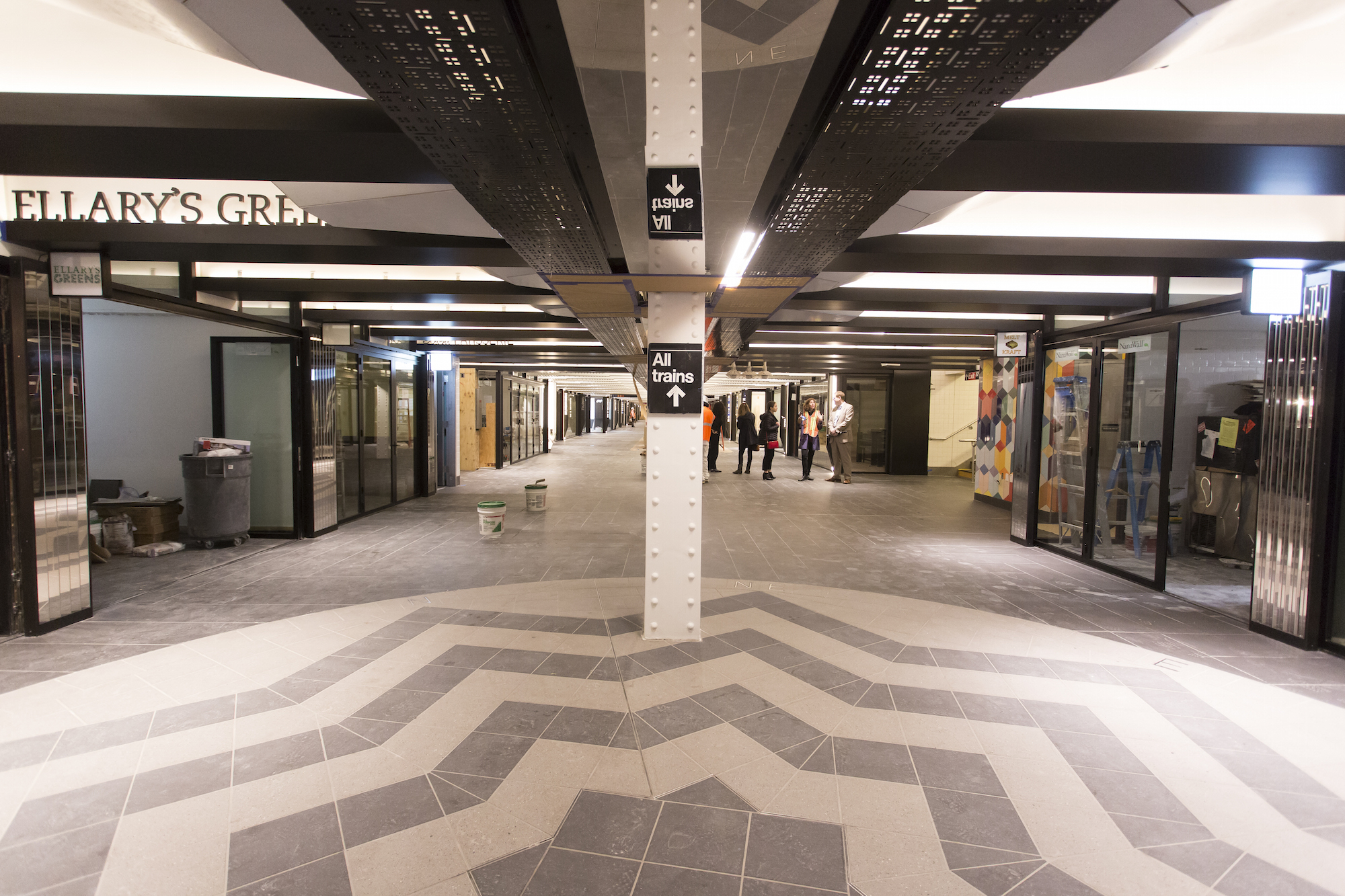 Columbus Circle's huge underground mall and food court opens tomorrow
