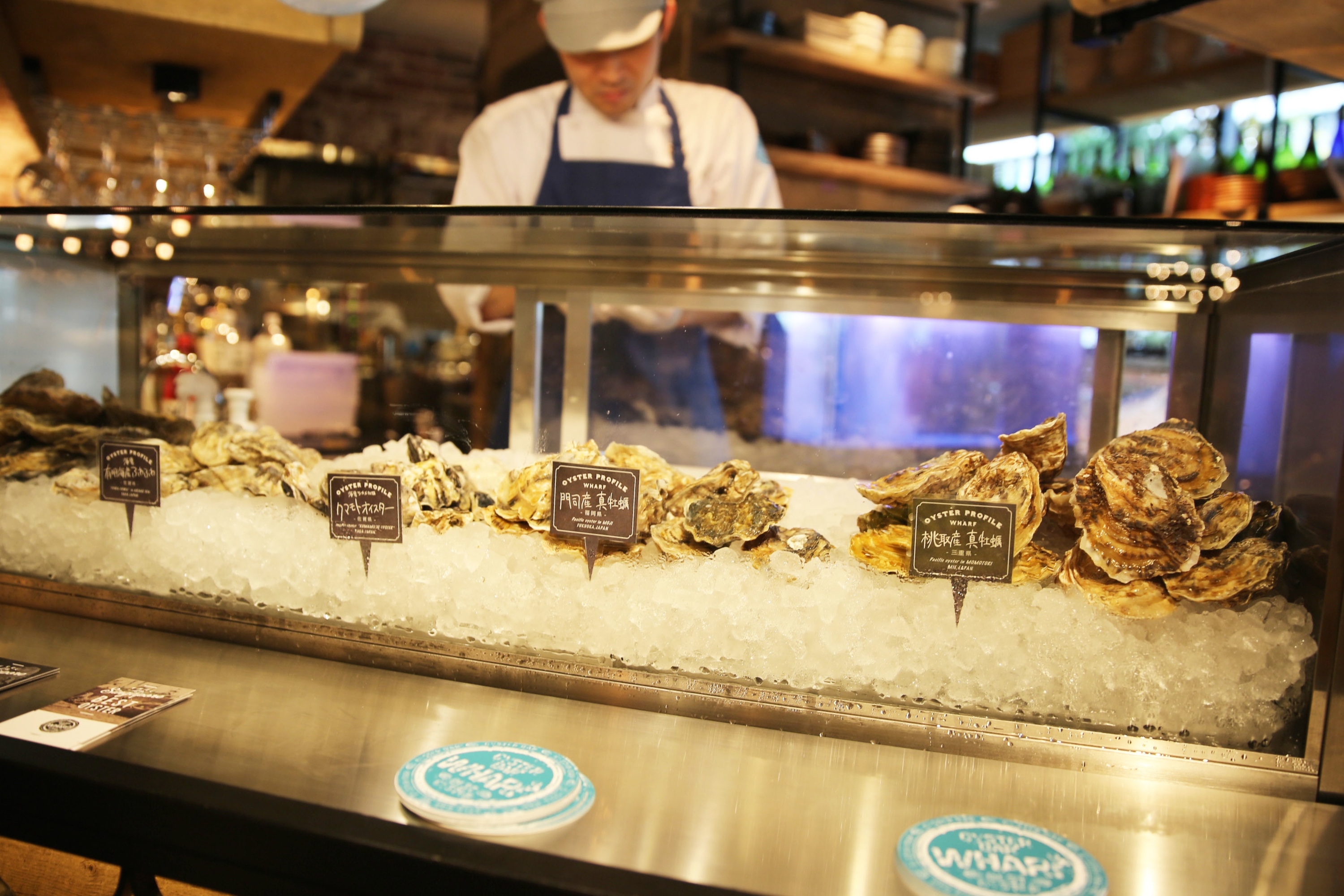 Oyster Bar Wharf Restaurants in Shinjuku, Tokyo