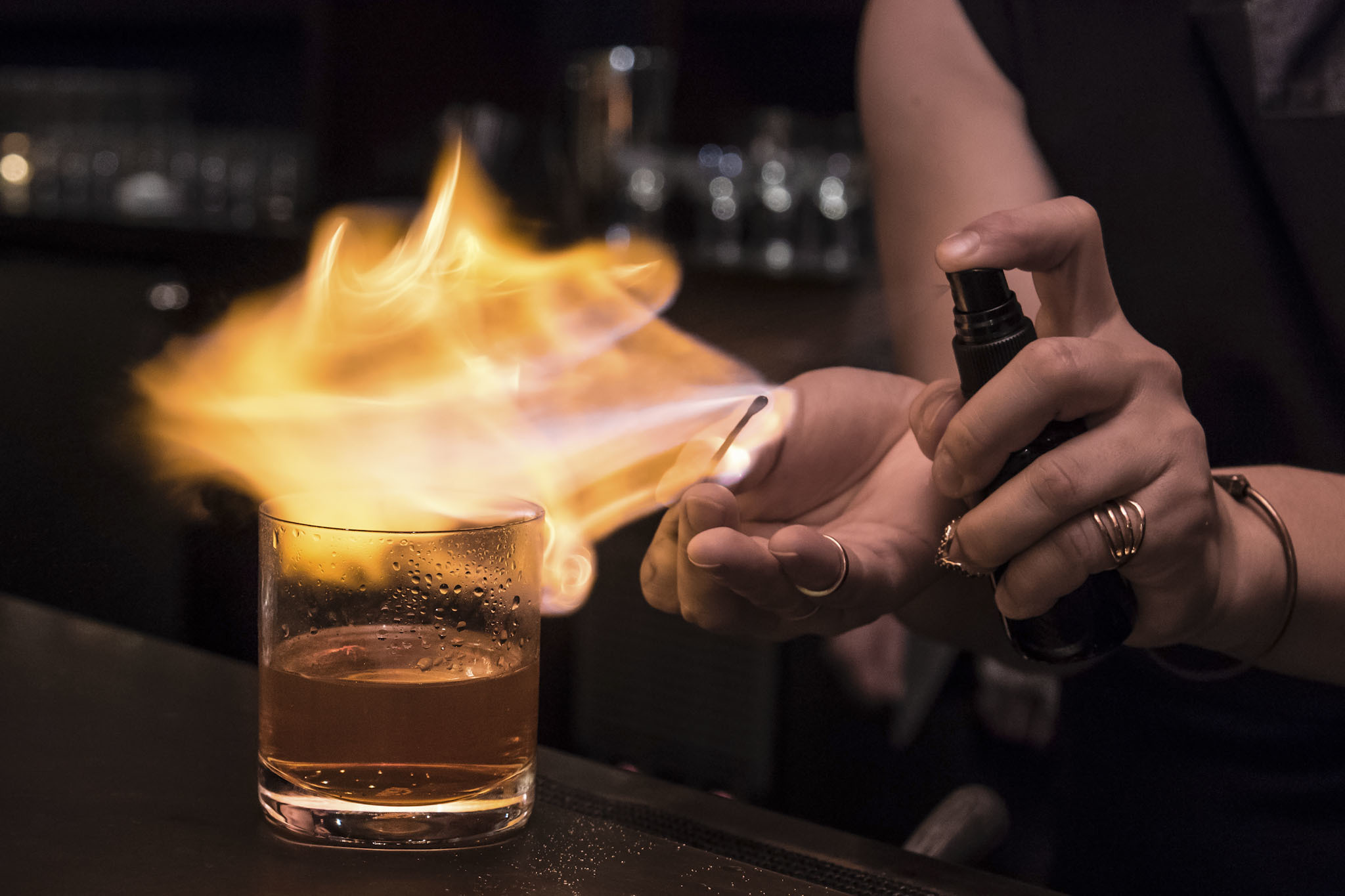 The best flaming cocktails in Chicago, tiki to fiery garnishes