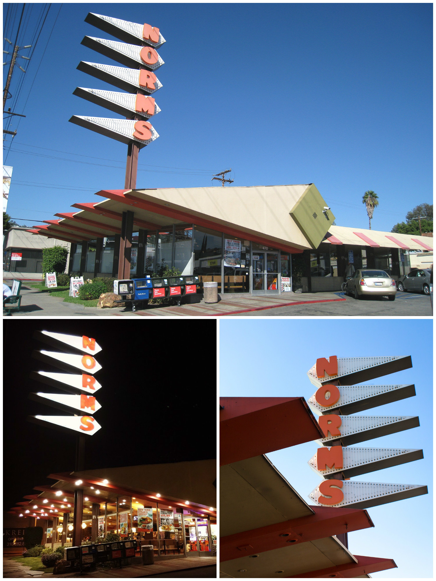 Googie architecture in Los Angeles, from diners to gas stations