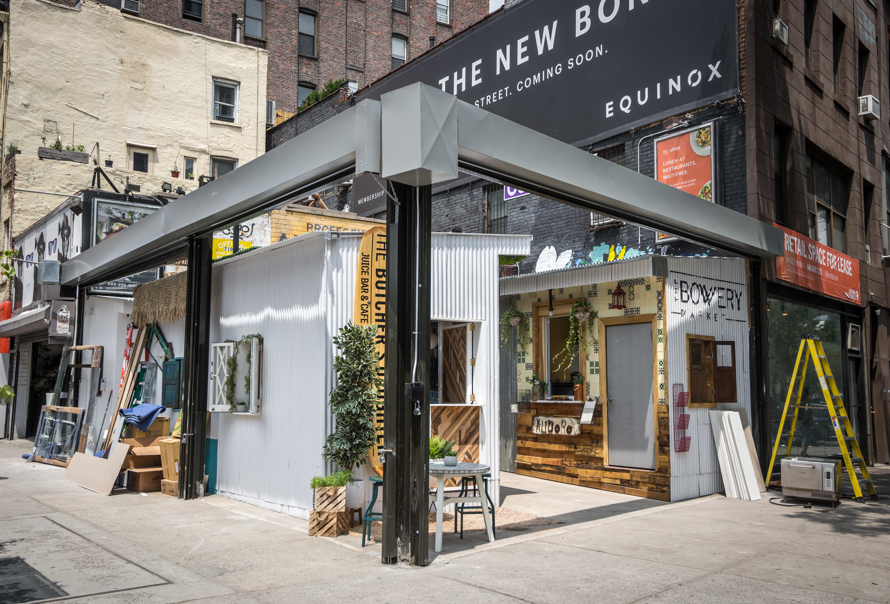 New York's first outdoor sushi bar is open on the Bowery