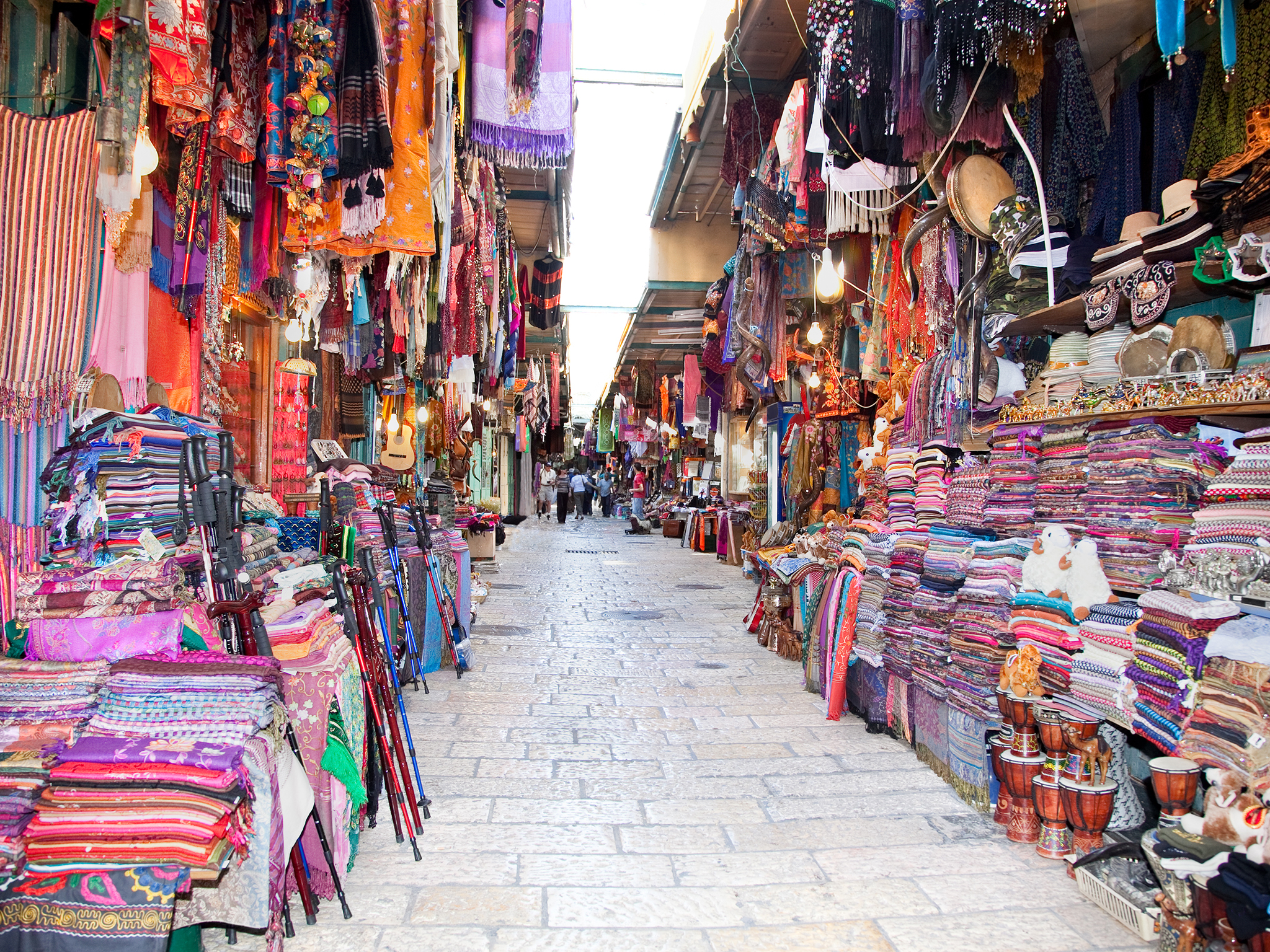 The busiest Israeli markets from Shuk HaCarmel to Mahane Yehuda