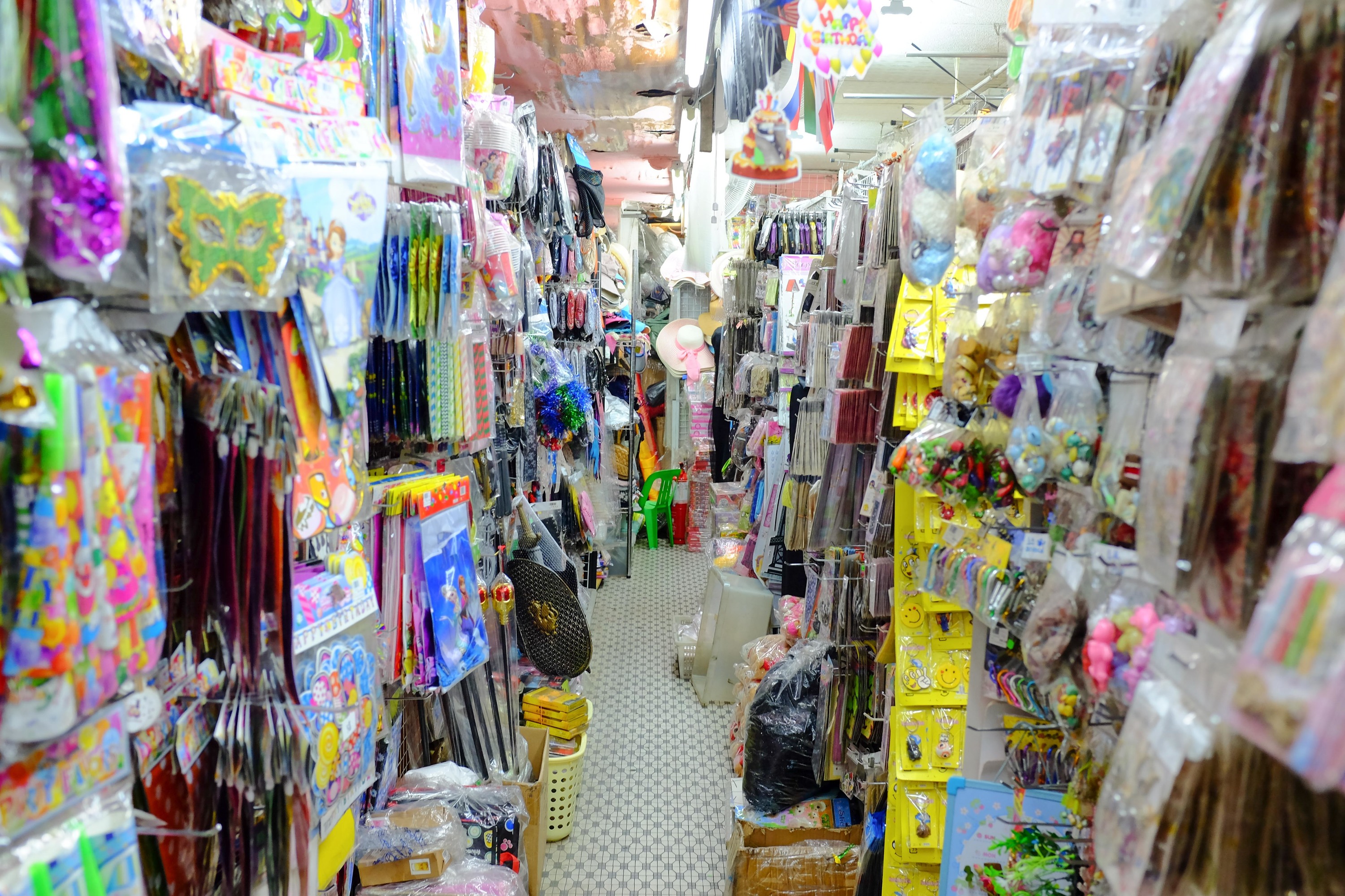 My Party Universe Shopping in Petaling Street, Kuala Lumpur