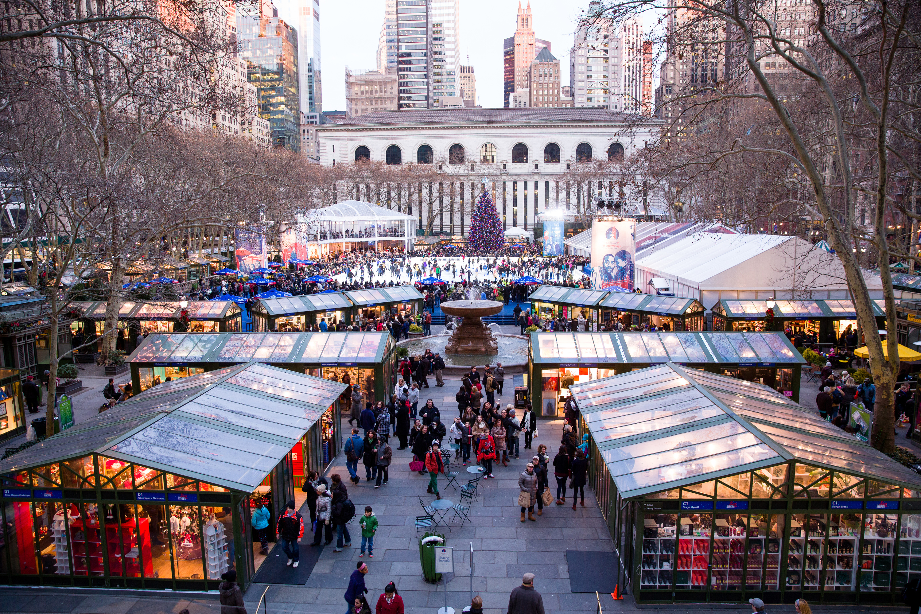 Bryant Park Winter Village guide to the best holiday market
