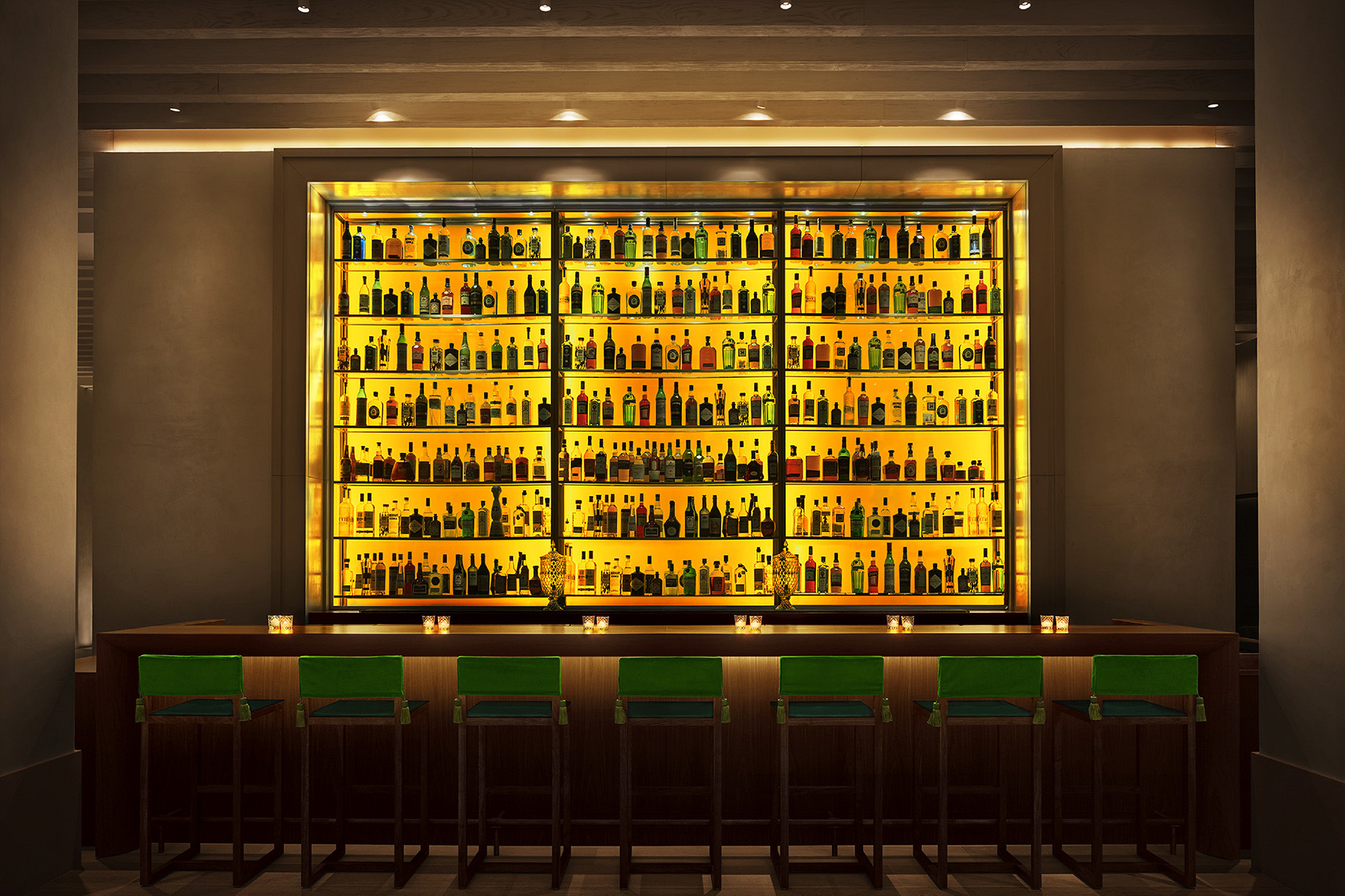 Lobby bar at the New York EDITION Bars in Flatiron, New York