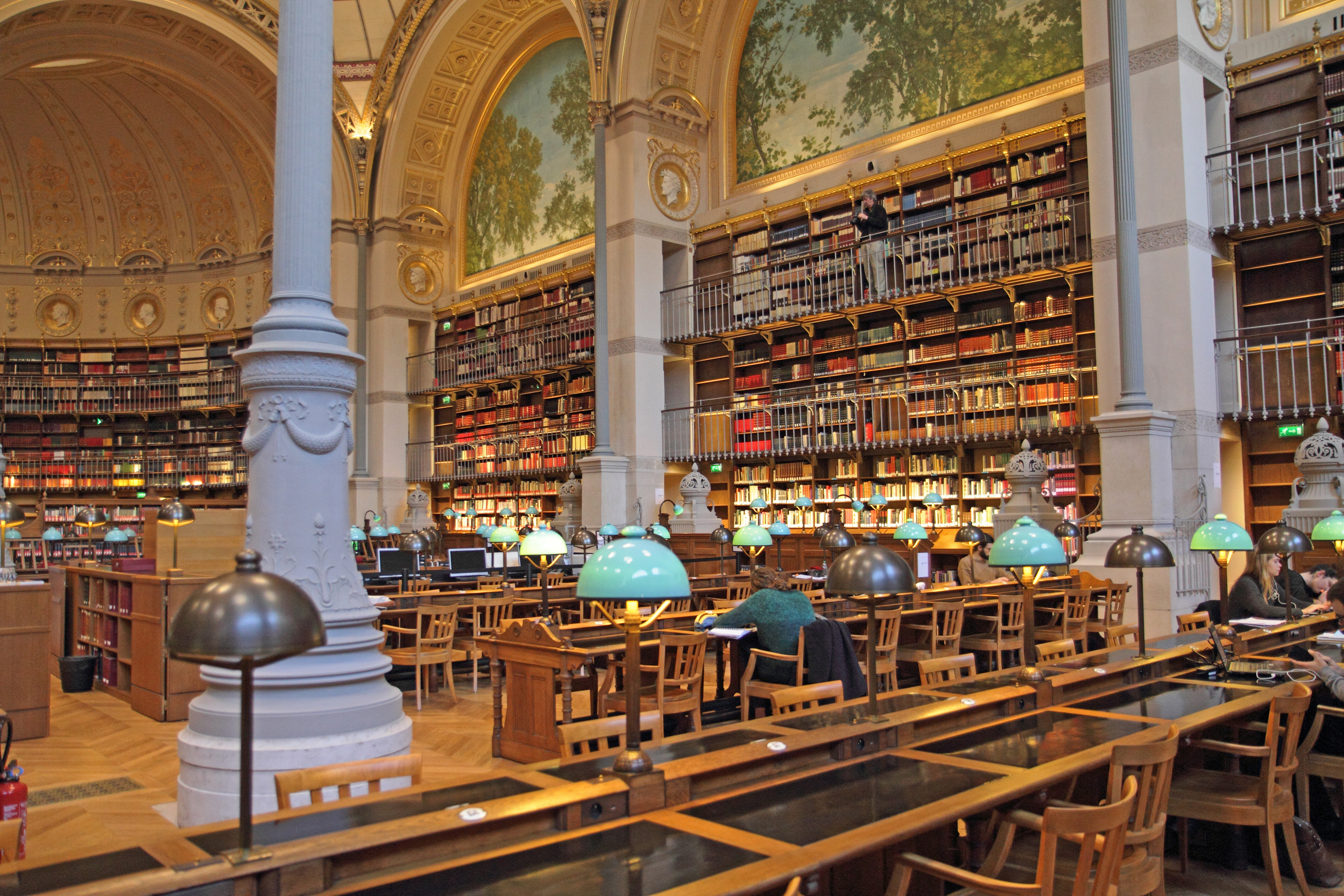 Le magnifique site Richelieu de la bibliothèque nationale a été rénové