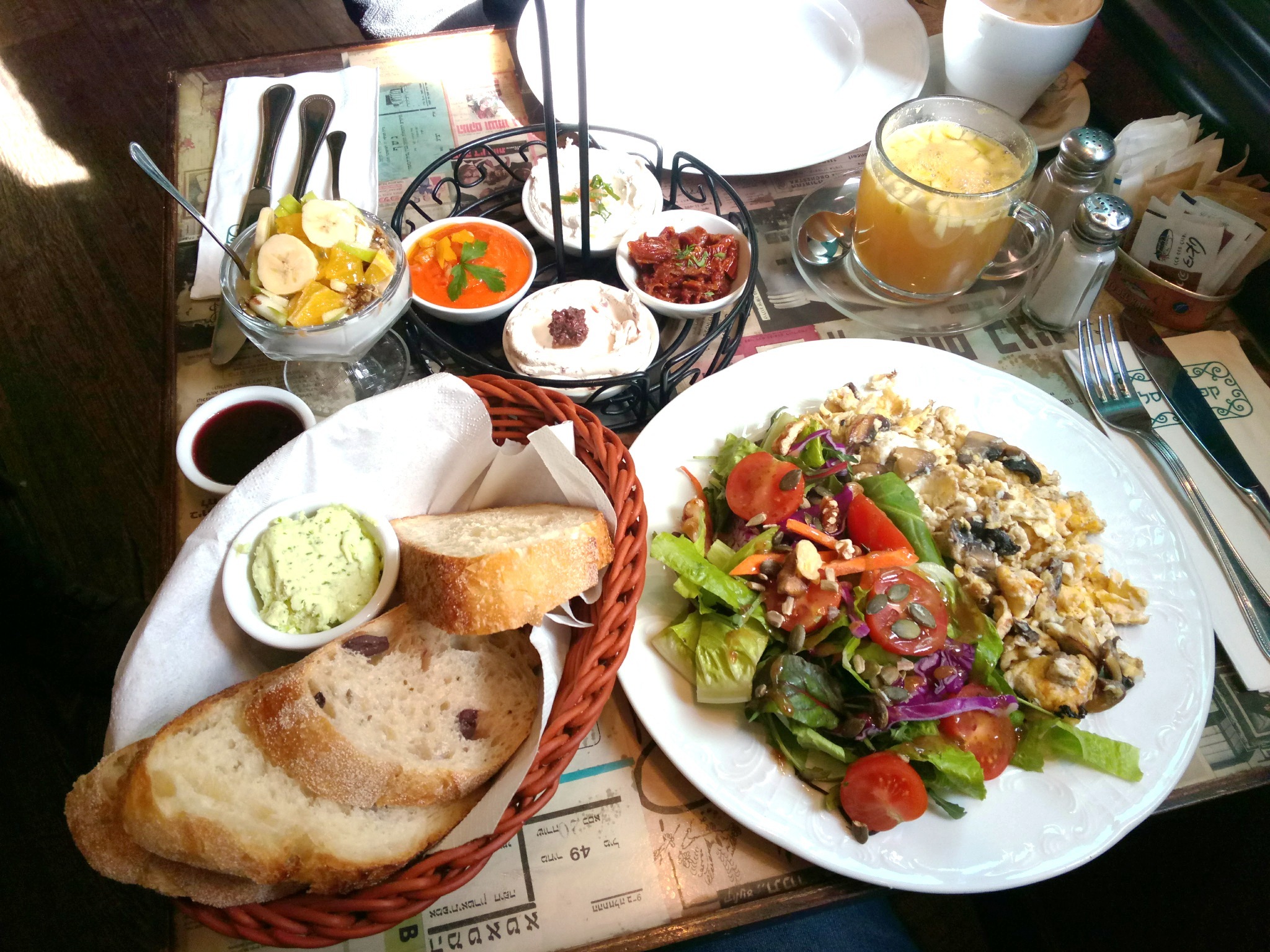 Israeli breakfasts in Haifa that will kick start your day