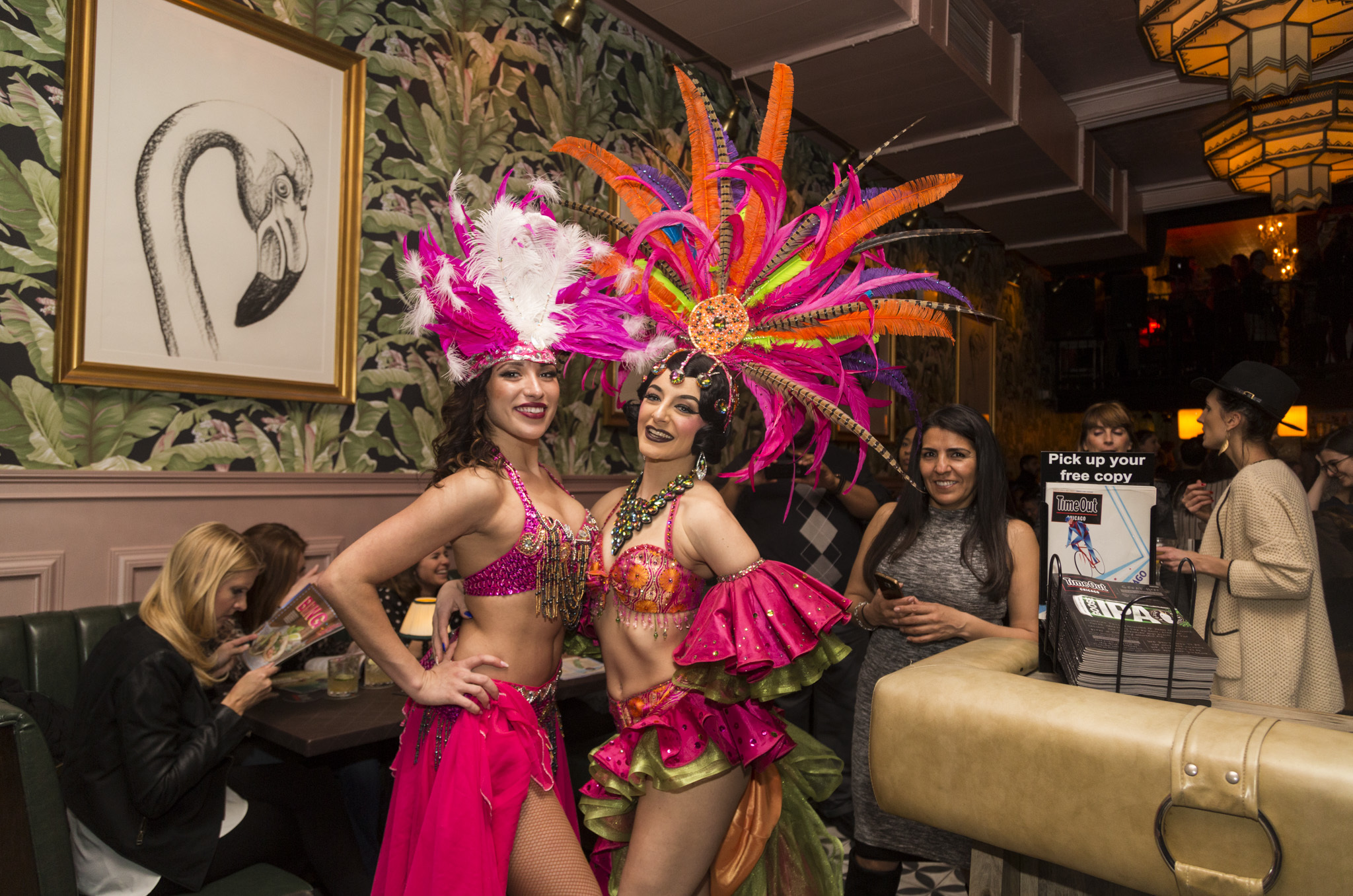 Photos from Time Out Chicago's spring magazine launch party at Flamingo