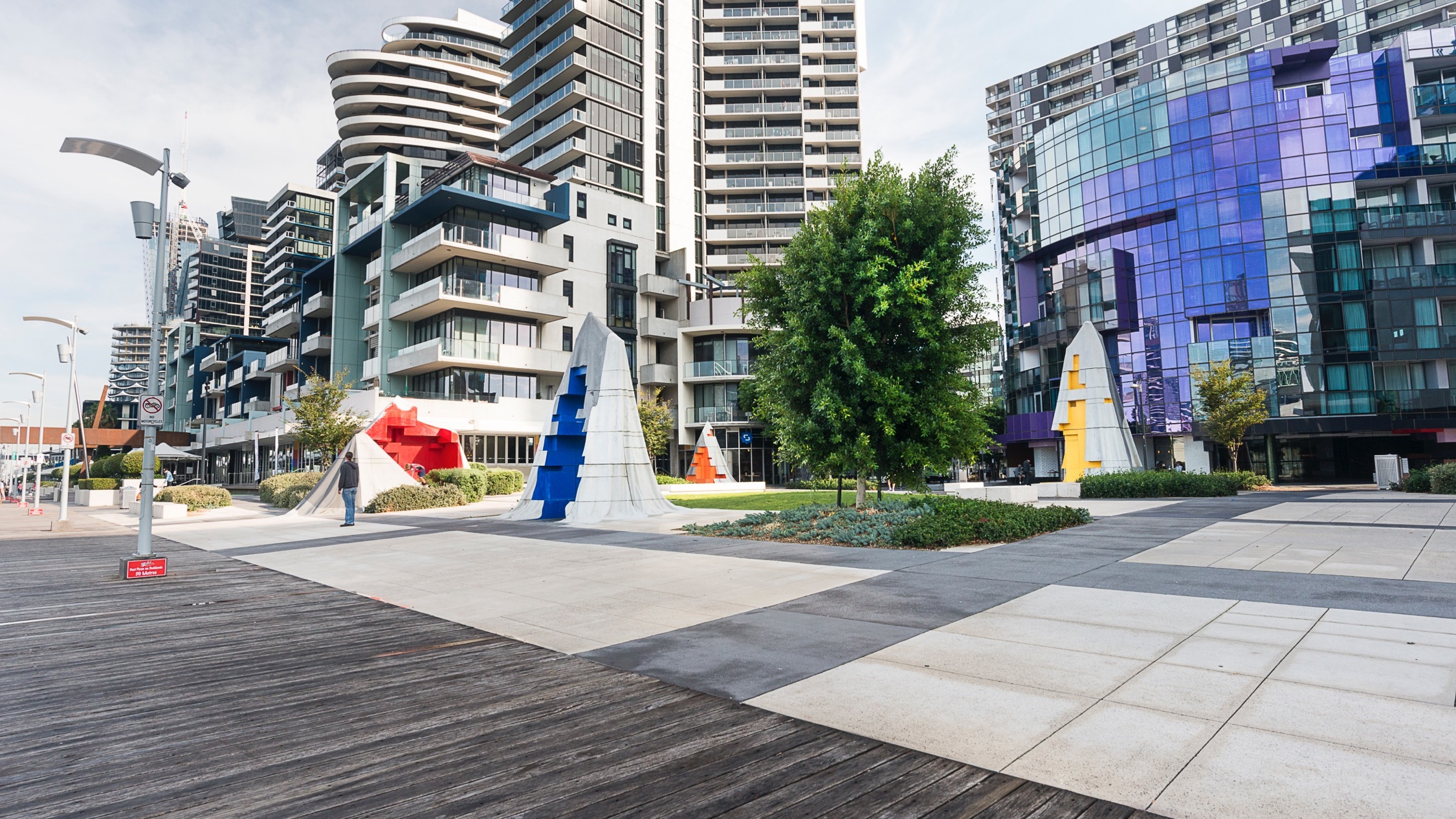 Monument Park Attractions in Docklands, Melbourne