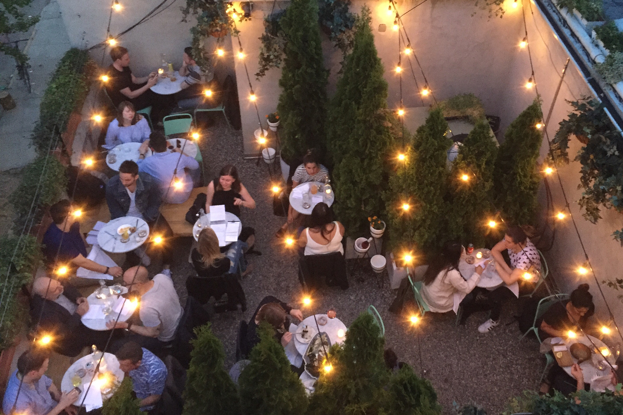 Best outdoor happy hours in NYC for summer drinks