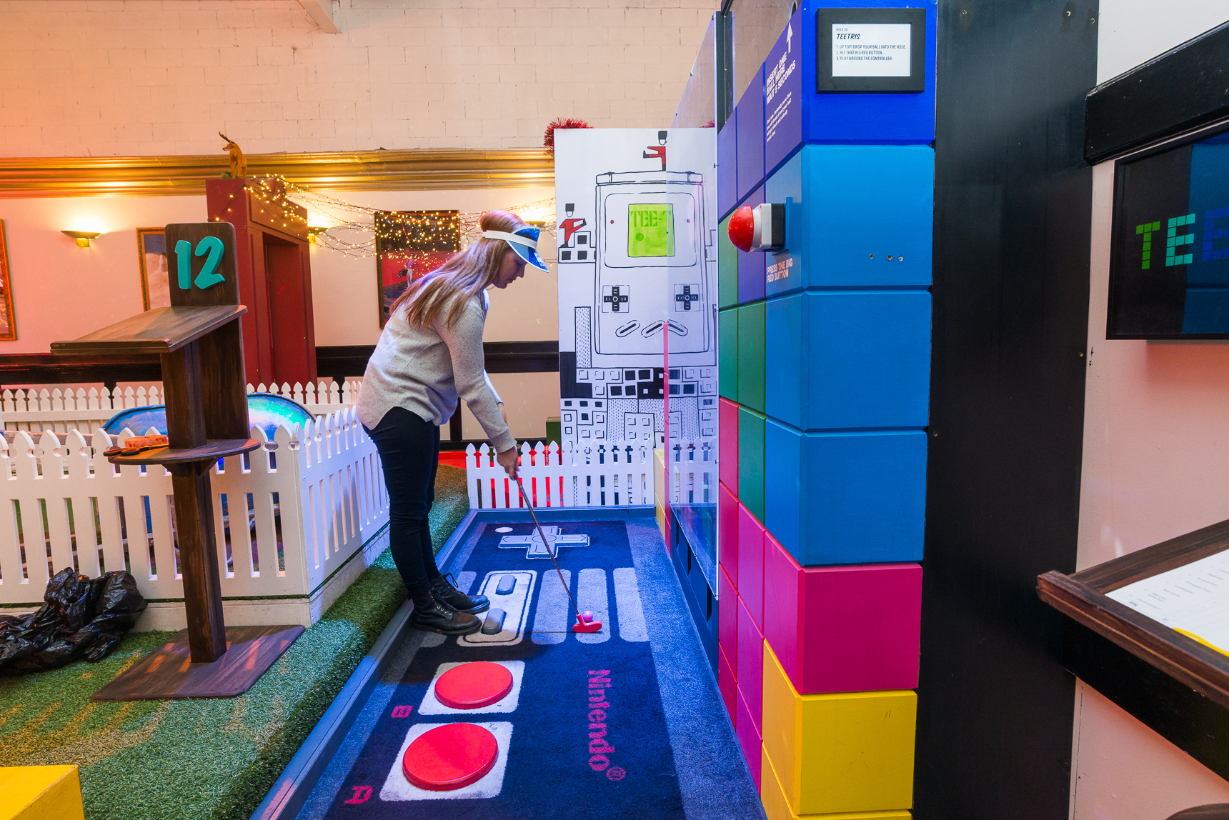 The holes at Holey Moley, ranked from most fun to least fun