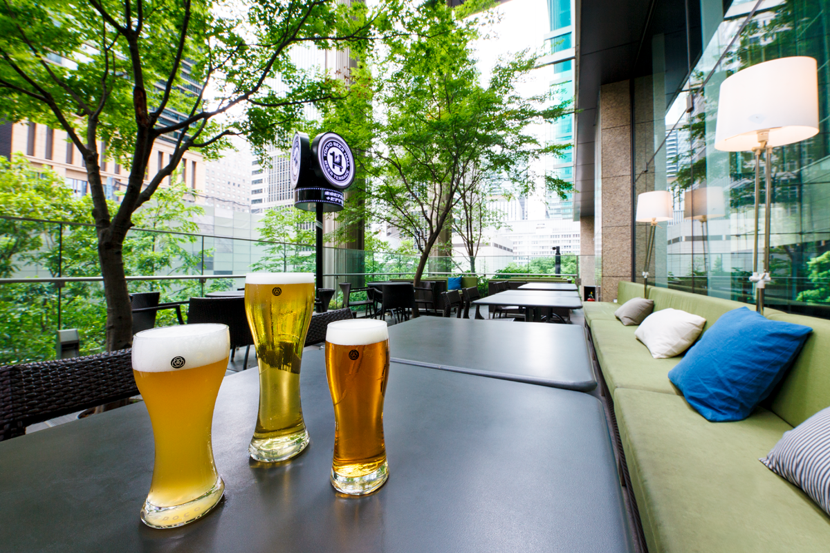 Tokyo Beer Hall and Beer Terrace 14 Bars and pubs in Marunouchi, Tokyo