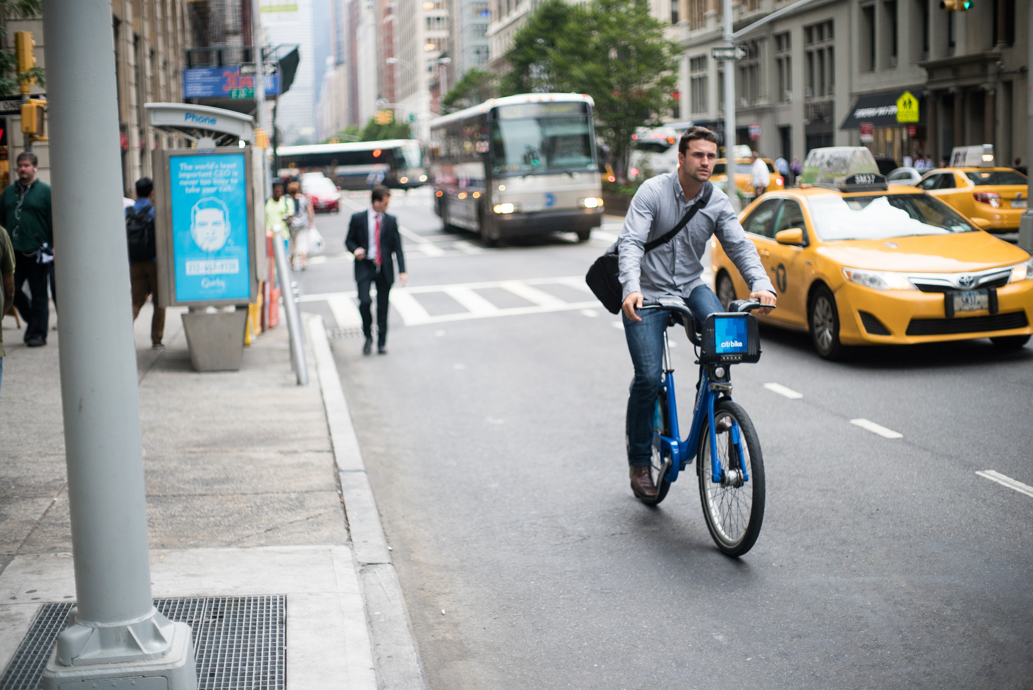 You can ride a Citi Bike for free today