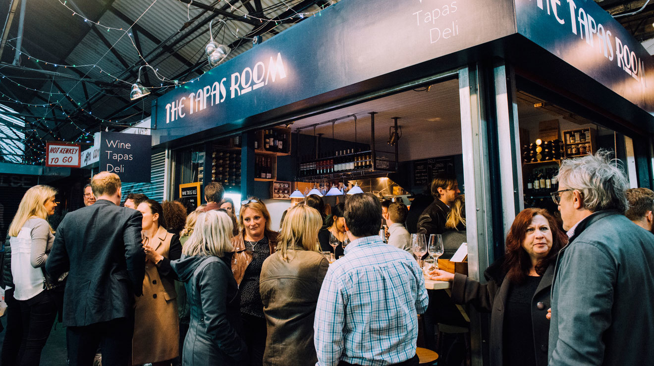 Columbia Road Flower Market Shopping in Bethnal Green, London