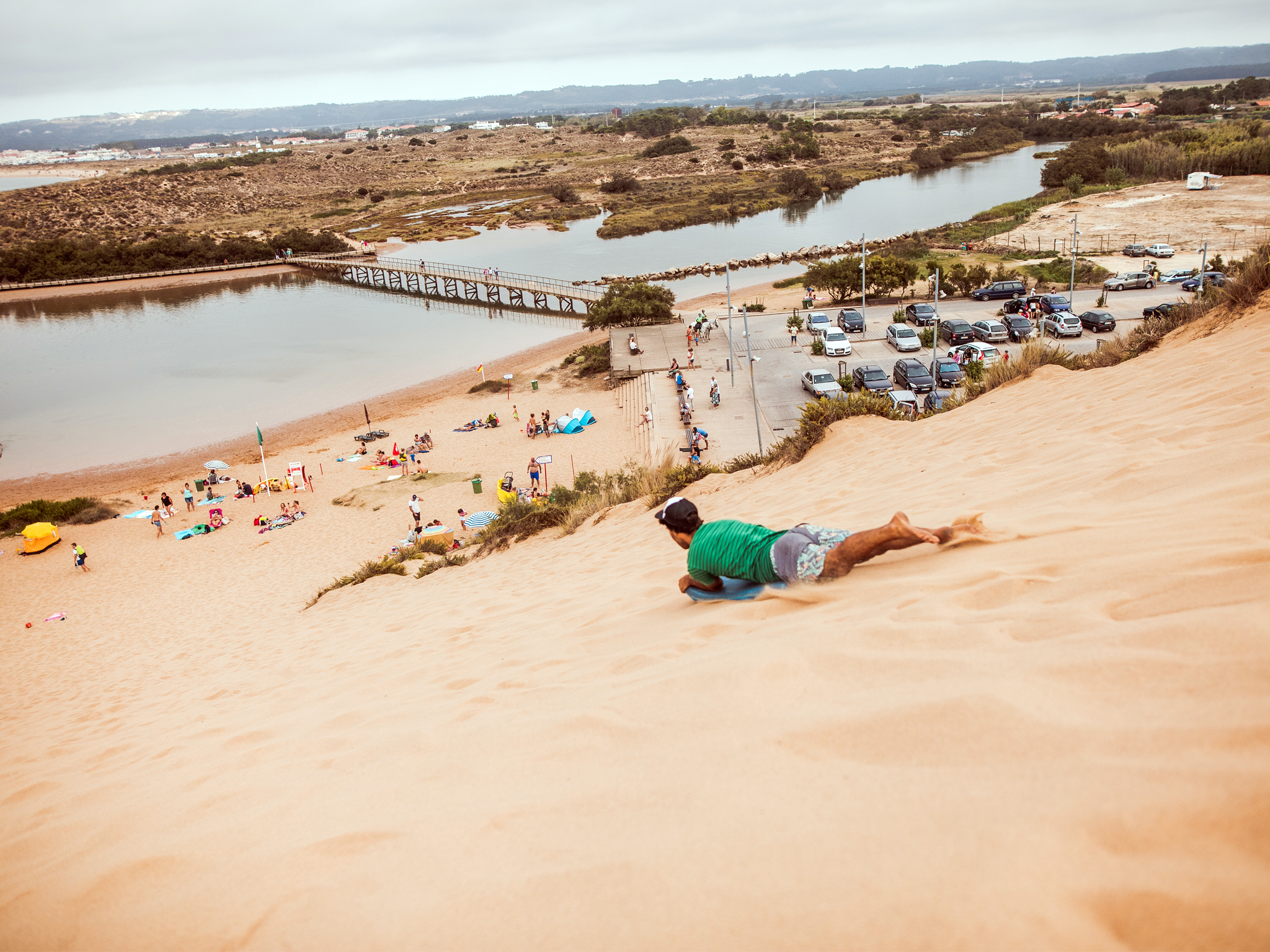 Praia de Salir do Porto Atracções Grande Lisboa, Lisboa