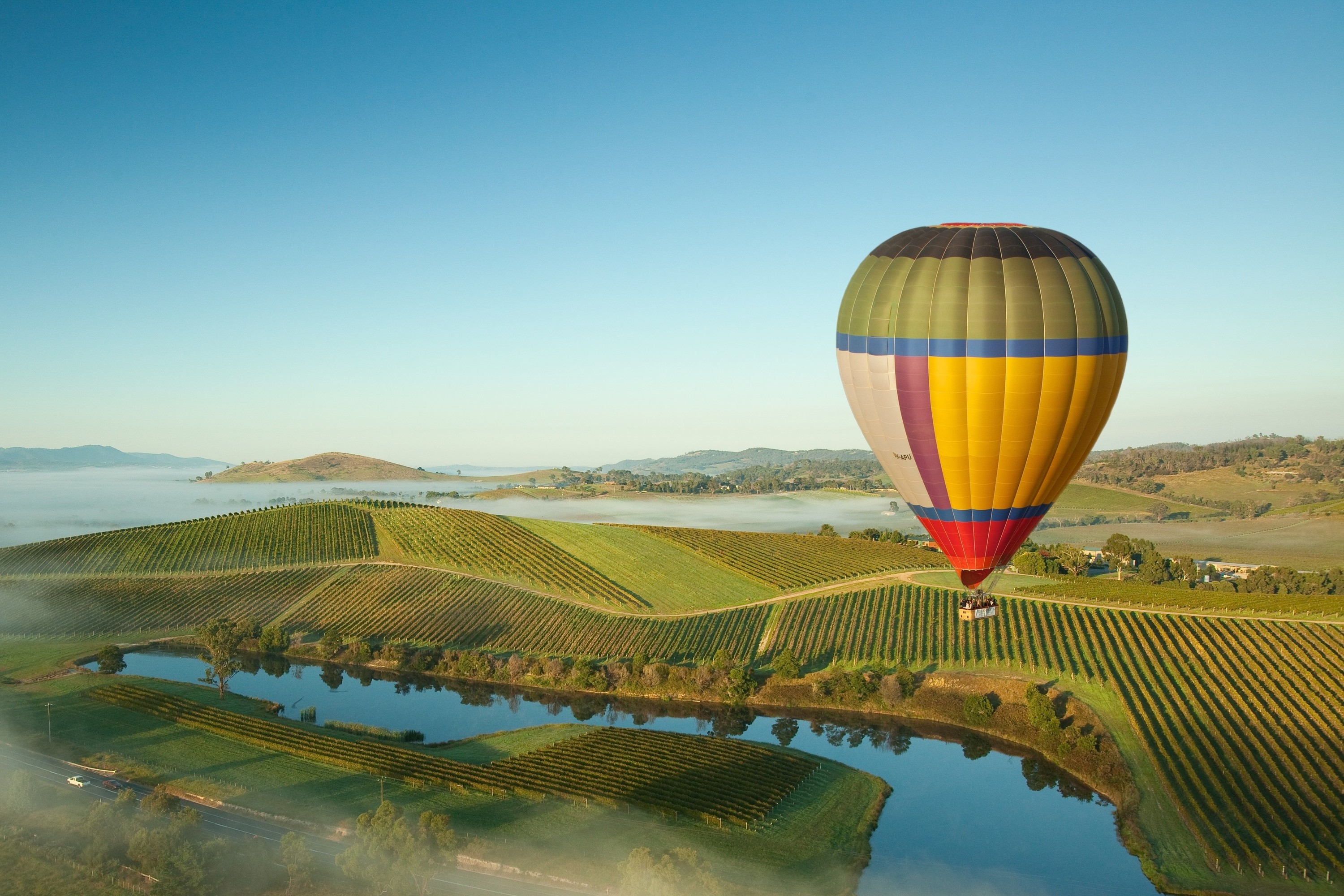 Best views over Melbourne Hot air balloon rides Melbourne