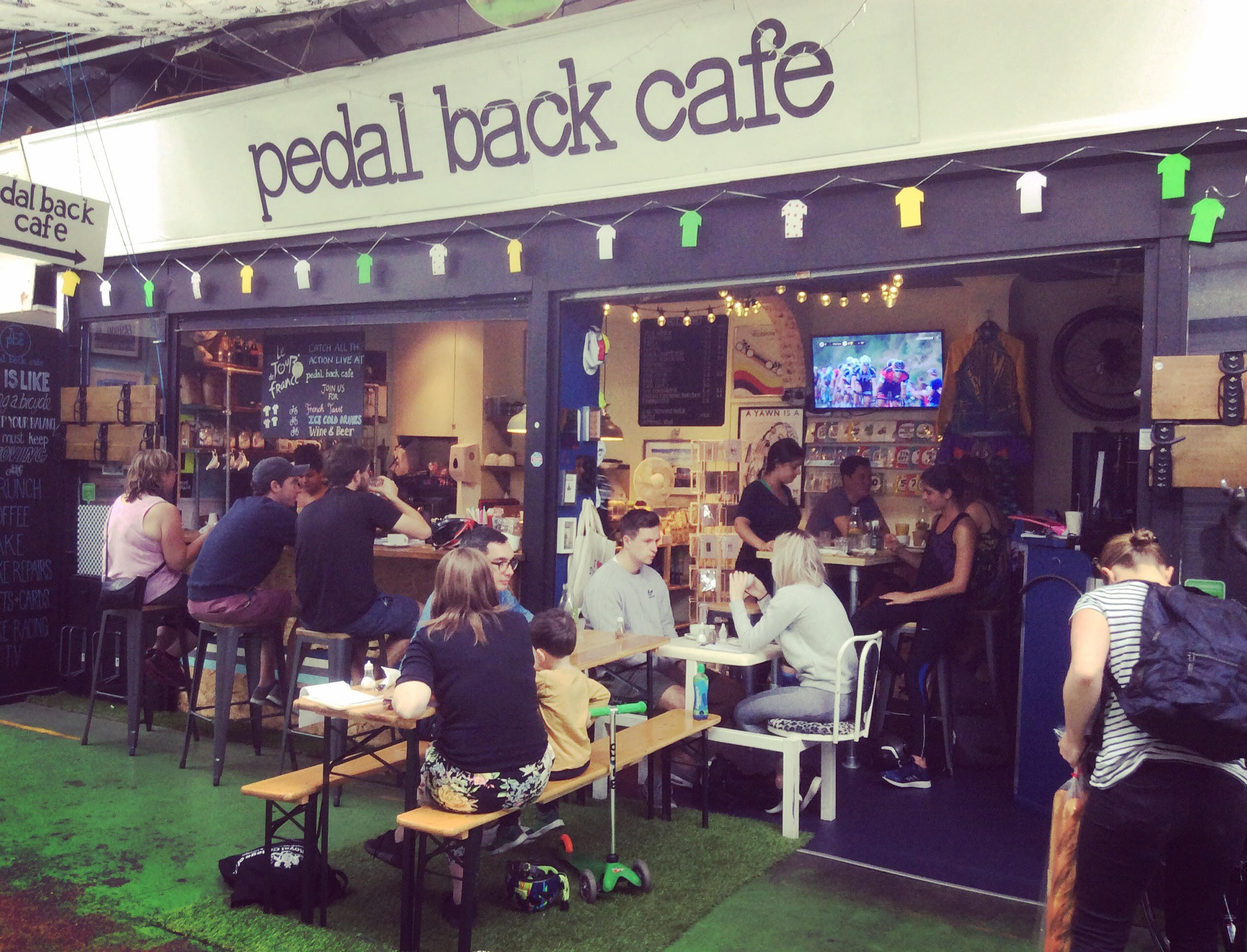 Pedal Back Café Restaurants in Tooting, London