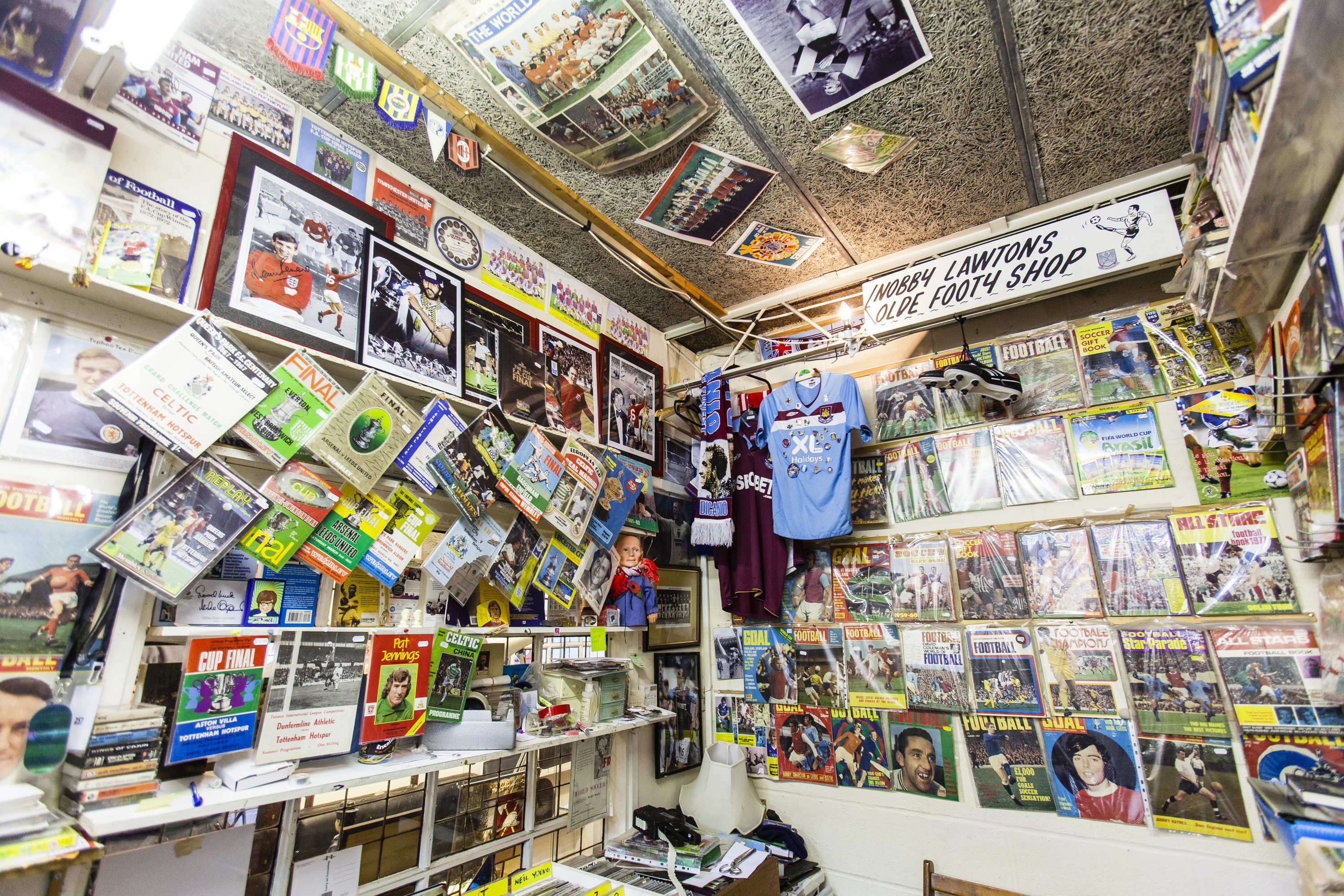 3 places to buy retro football memorabilia in London