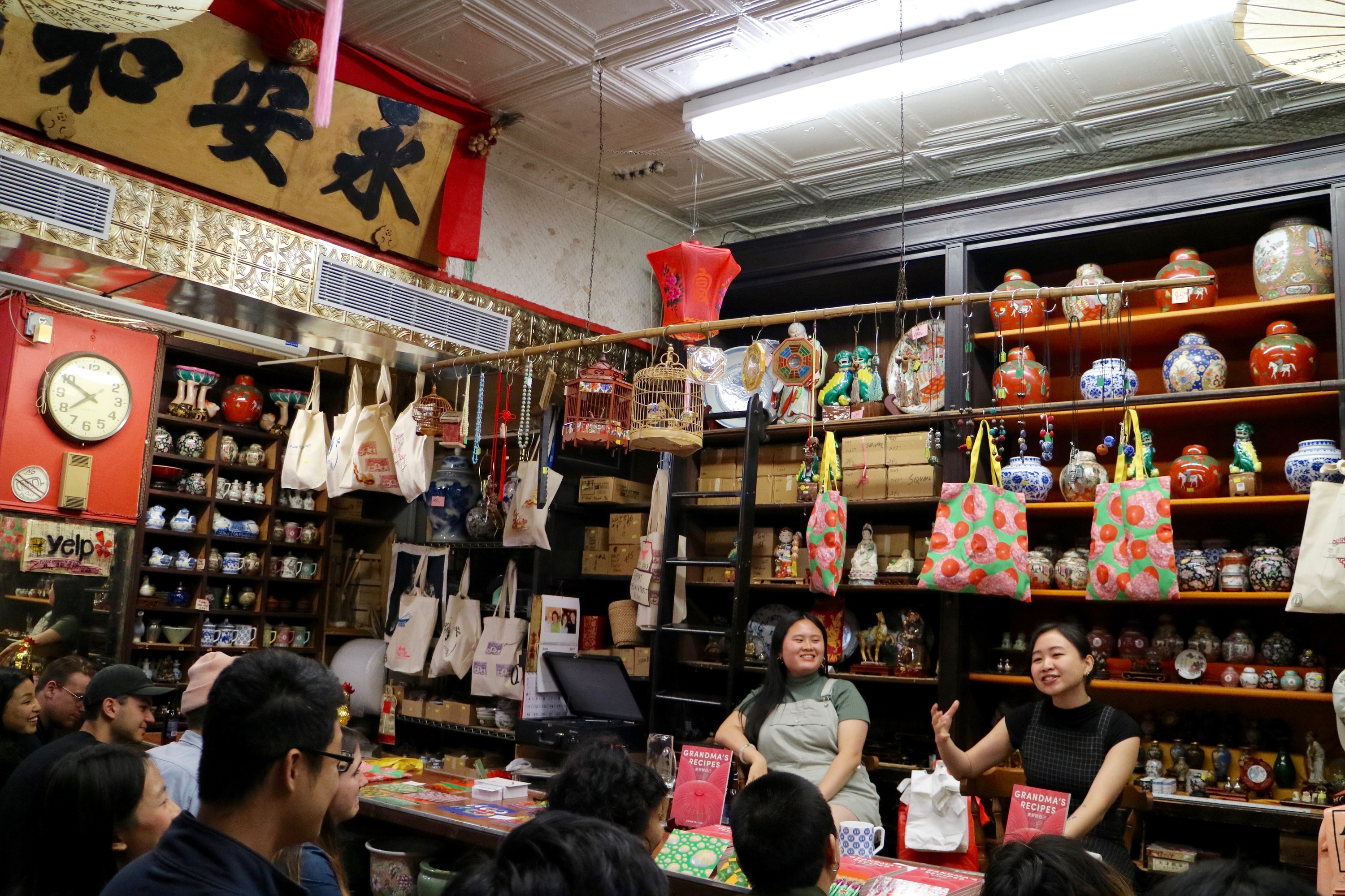 Wing on Wo & Co Shopping in Chinatown, New York
