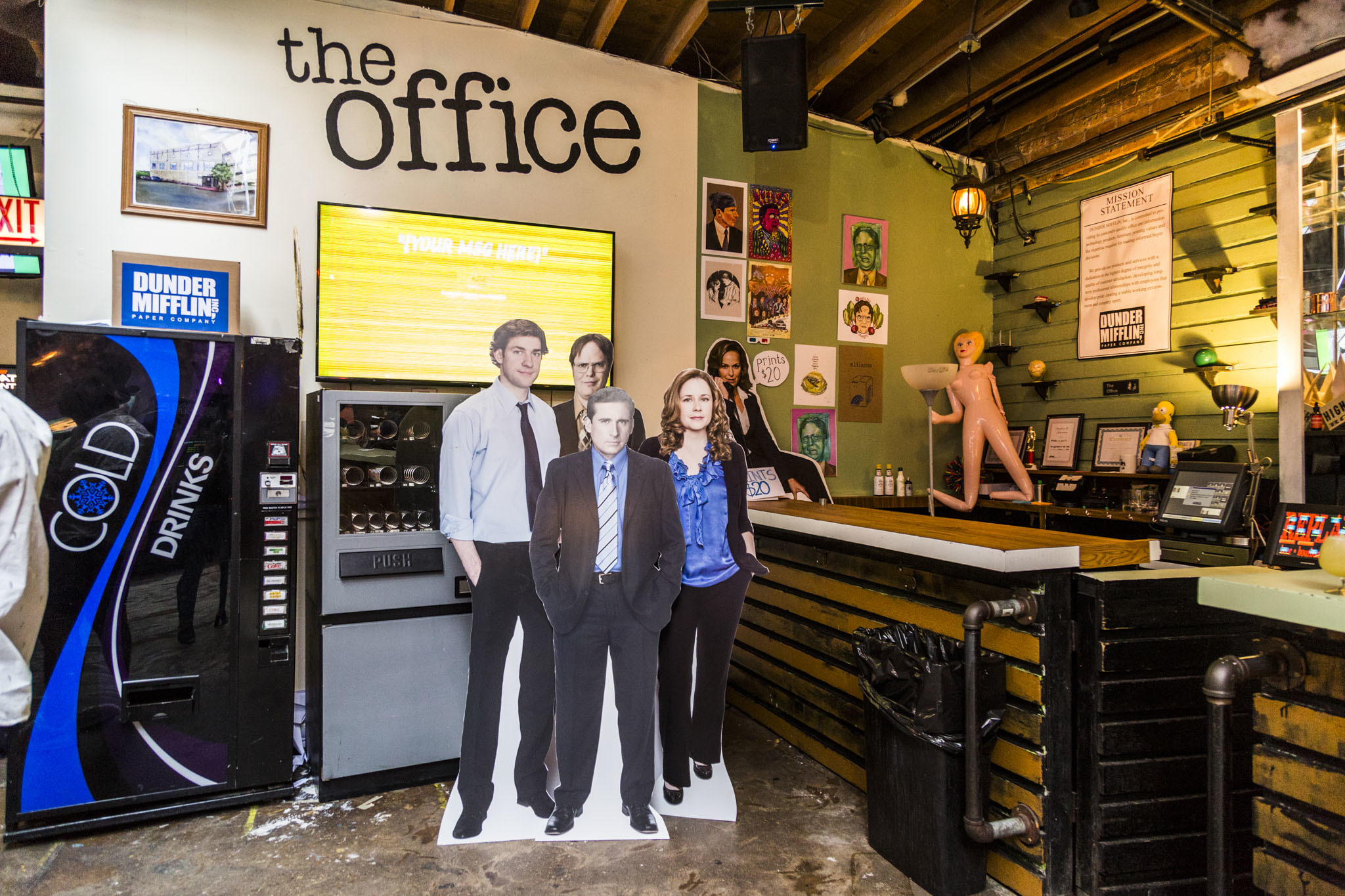 Take a look inside Replay’s ‘The Office’ popup bar in Lincoln Park