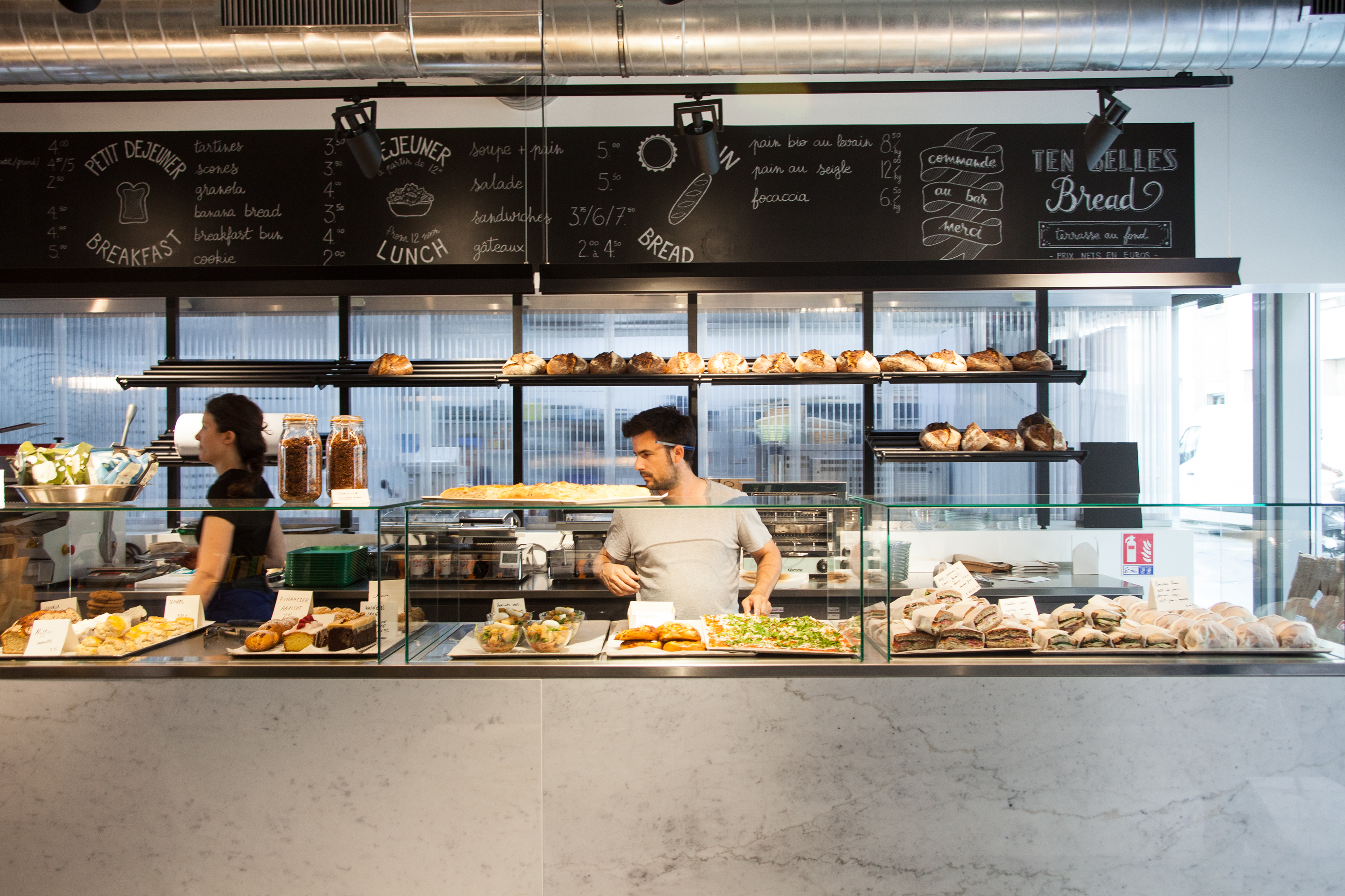 Ten Belles Bread Restaurants in Roquette, Paris