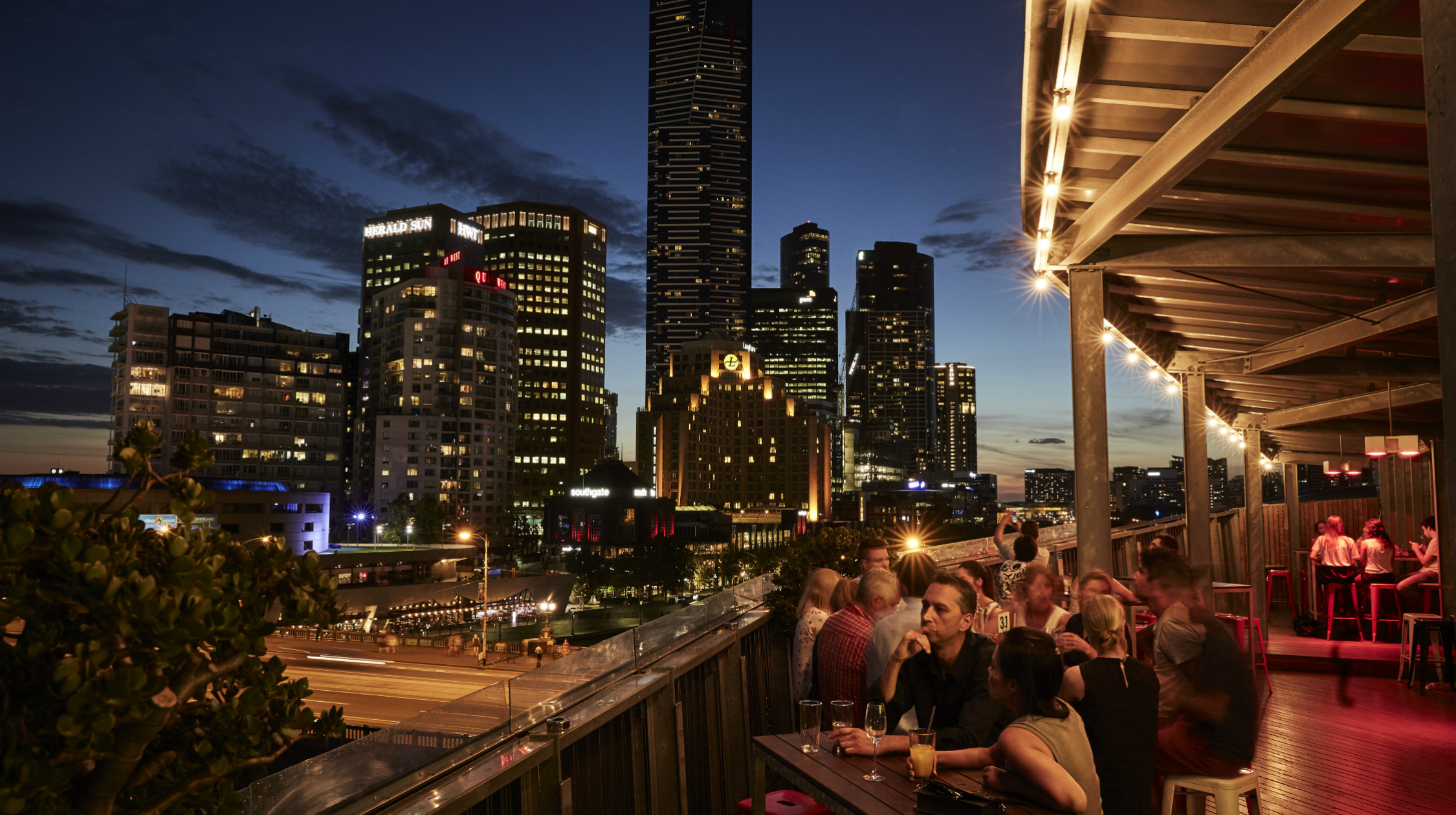 Looking for free live music in Melbourne? Head to Transit Rooftop Bar