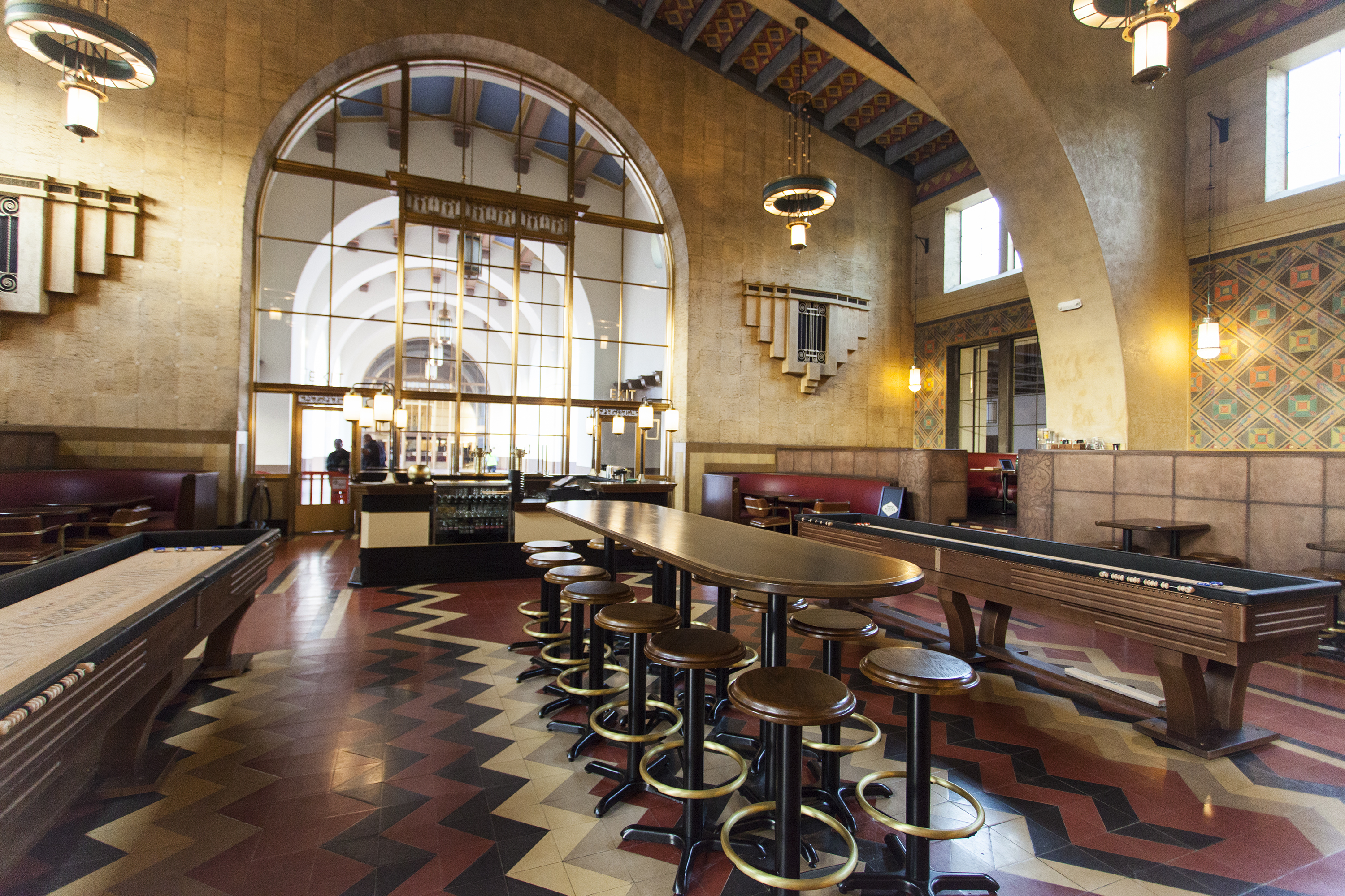 Union Station’s sprawling new brewery and cocktail bar is now open