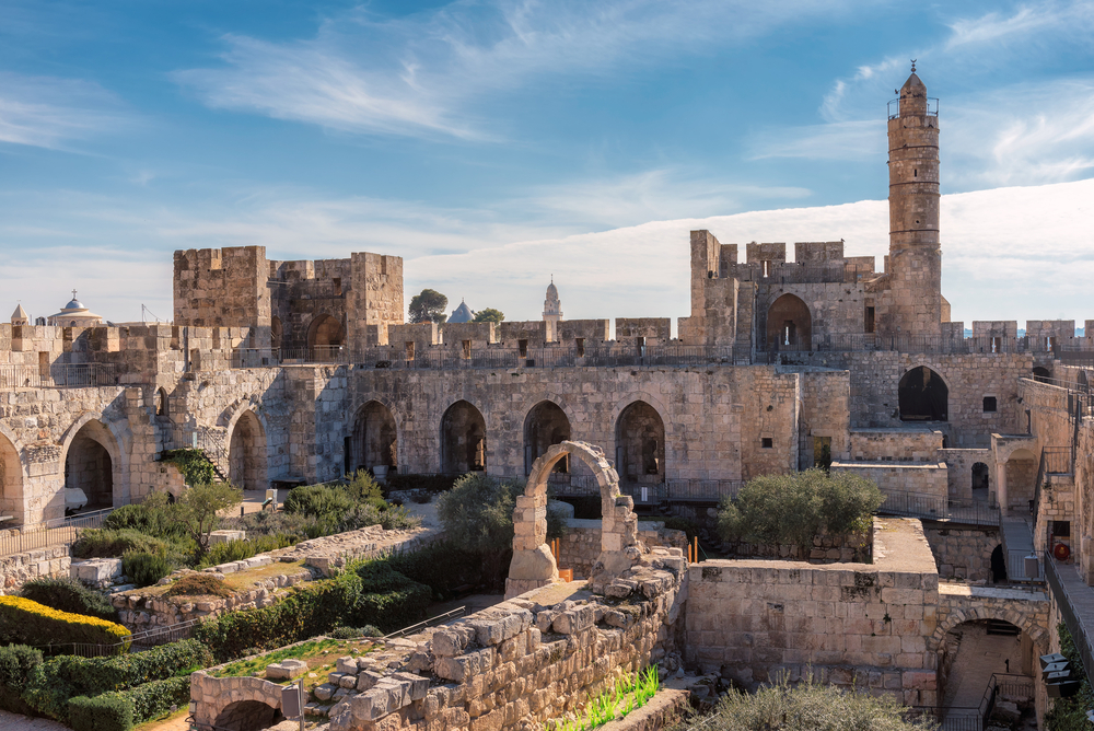 Tower of David (Citadel) Museums in Jerusalem Old City, Israel